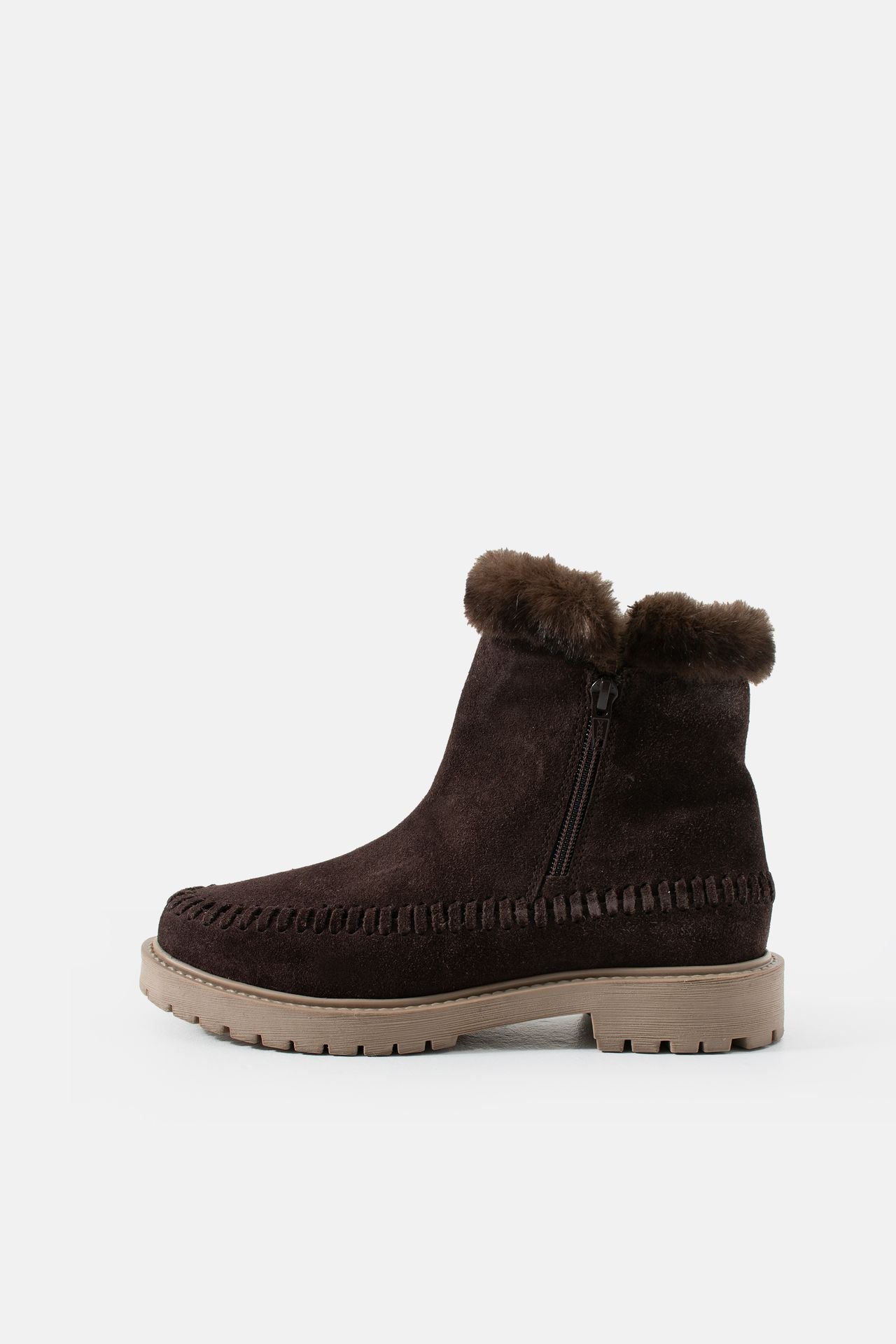 Jelavu - Jenny Chocolate Suede Boots - Jelavu.com