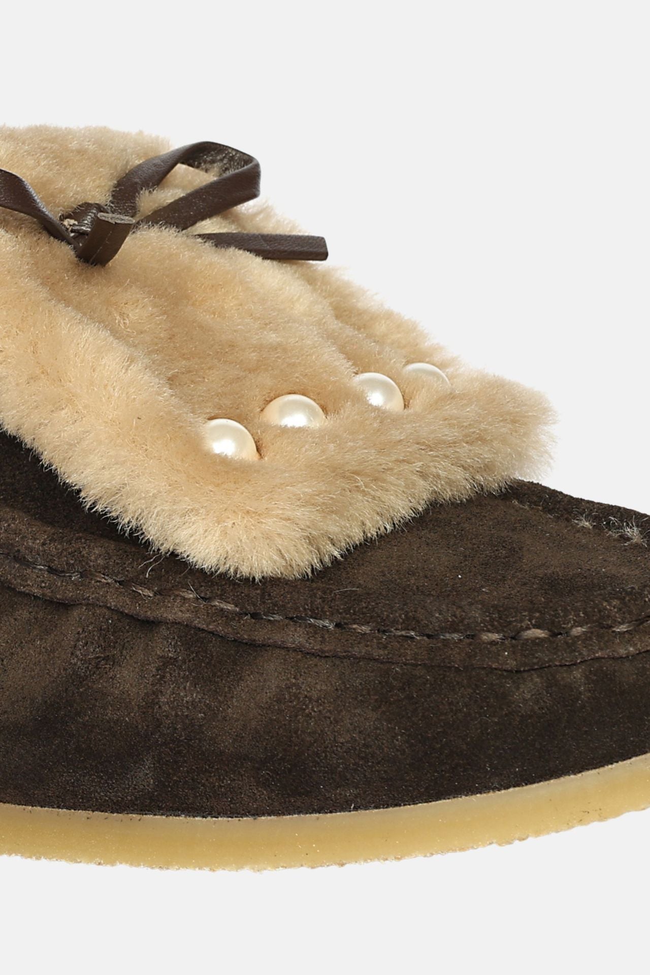 Jelavu - Moscow - Suede & Shearling Moccasins - Jelavu.com