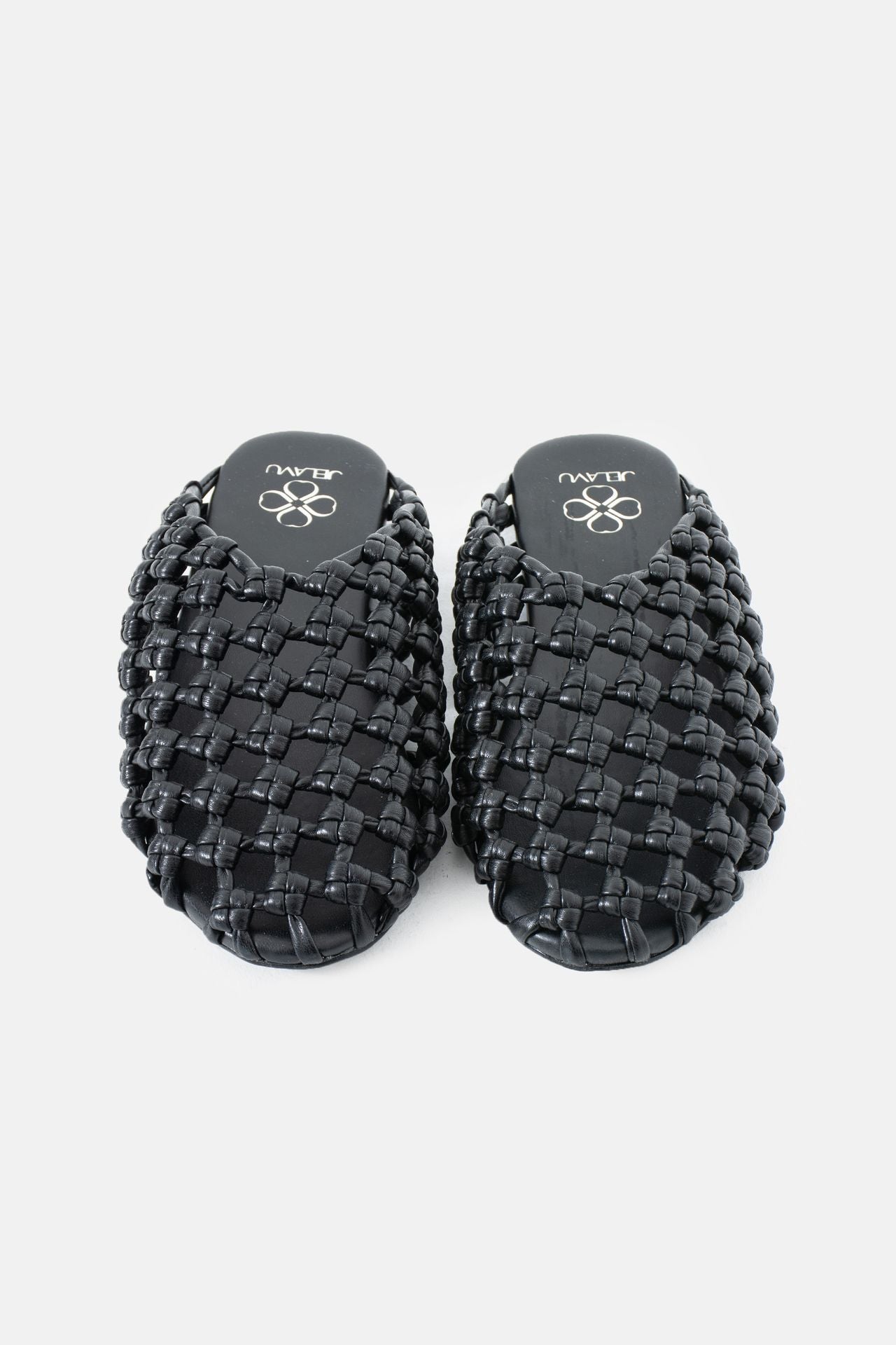 Jelavu - Giselle Black Mules - Jelavu.com