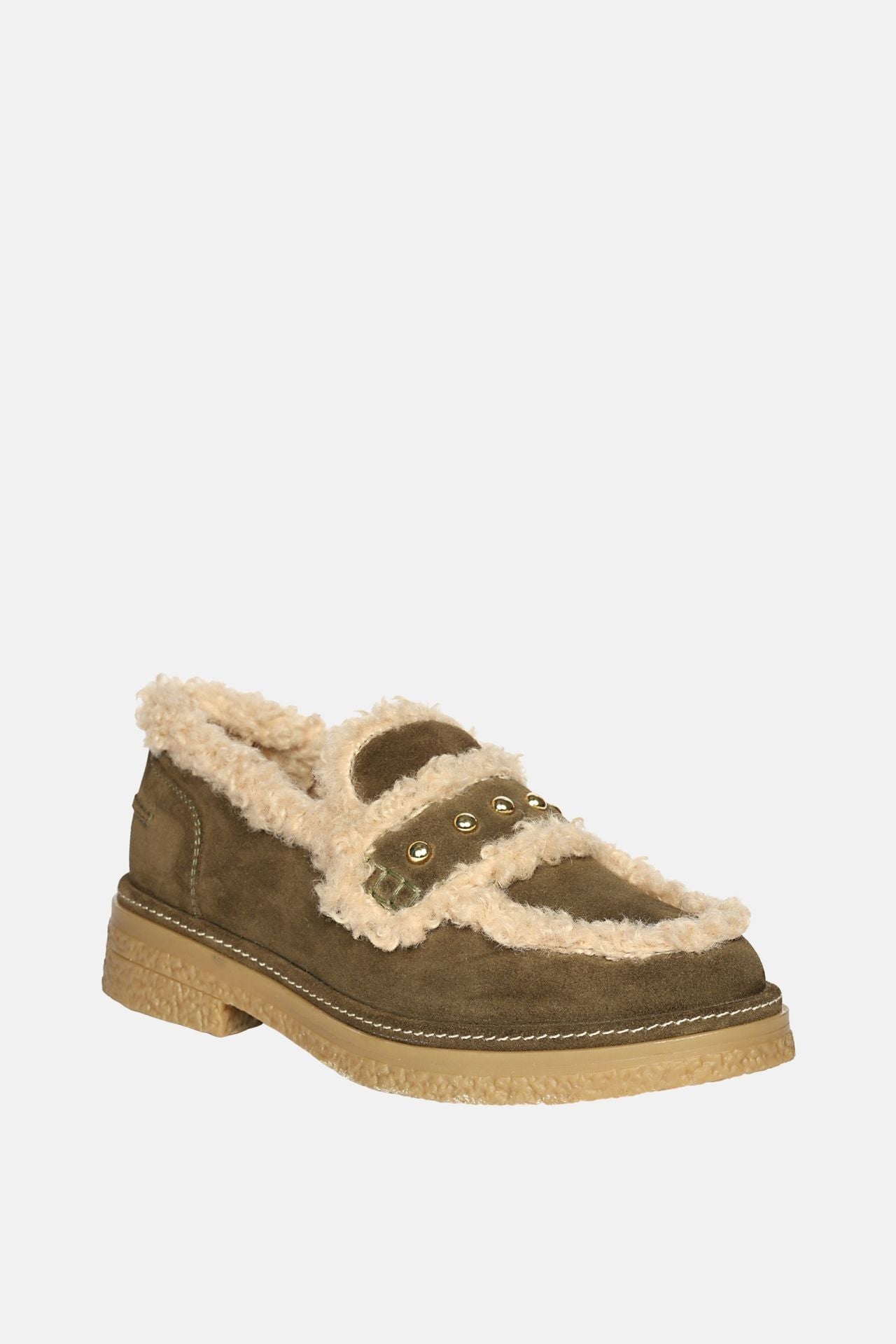 Jelavu - Lisbon - Suede & Shearling Loafers - Jelavu.com