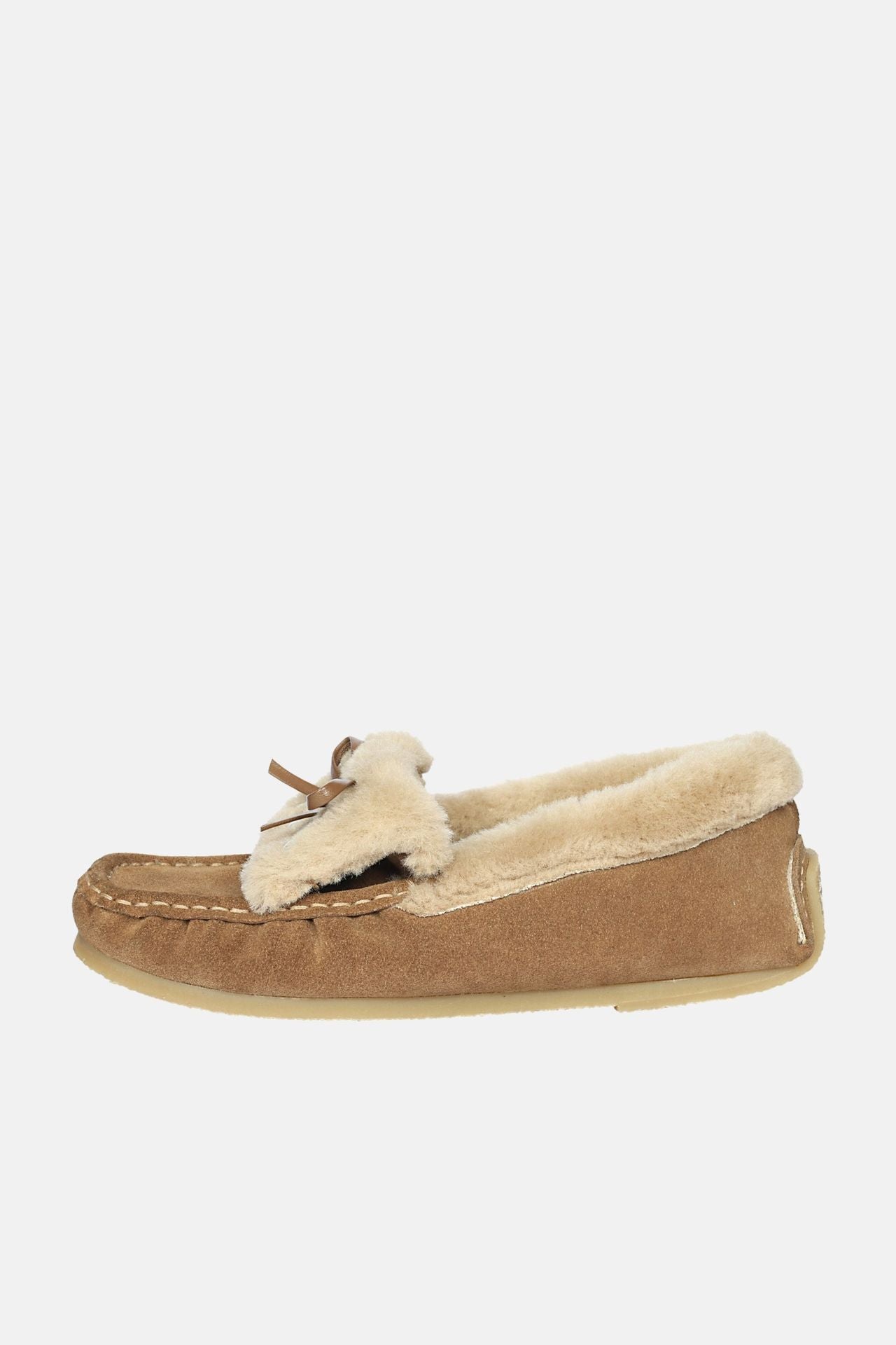 Jelavu - Moscow - Suede & Shearling Moccasins - Jelavu.com