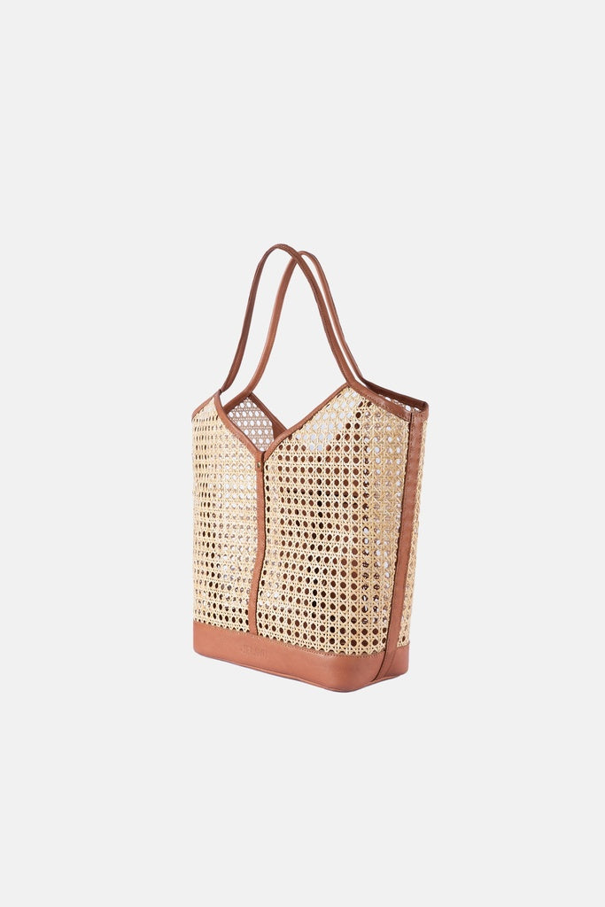 Jelavu - Ophellia Tan Tote Bag - Jelavu.com