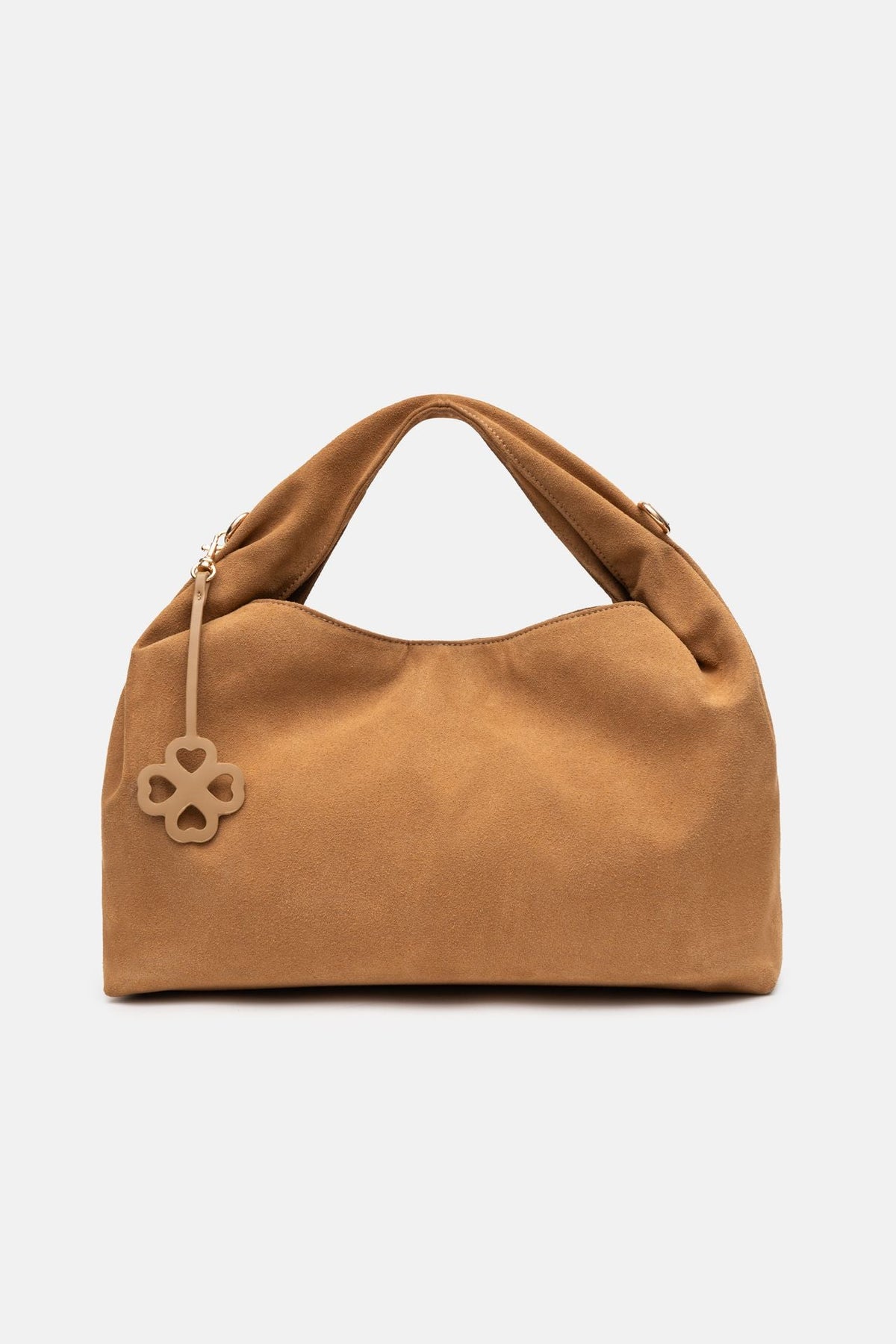 Jelavu - Florence Suede Beige Satchel Bag