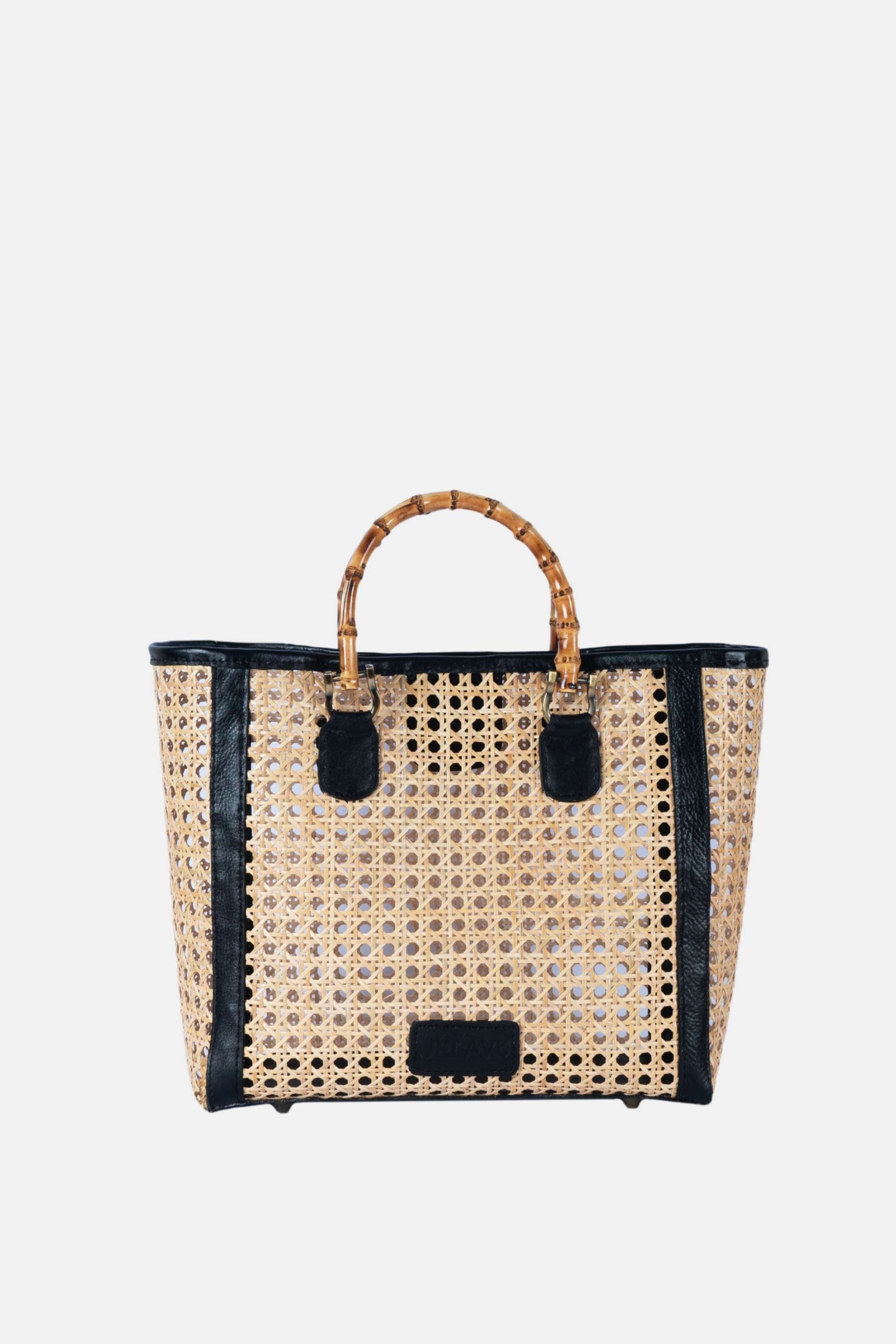 Jelavu - Bristoll Black Medium Satchel Bag - Jelavu.com