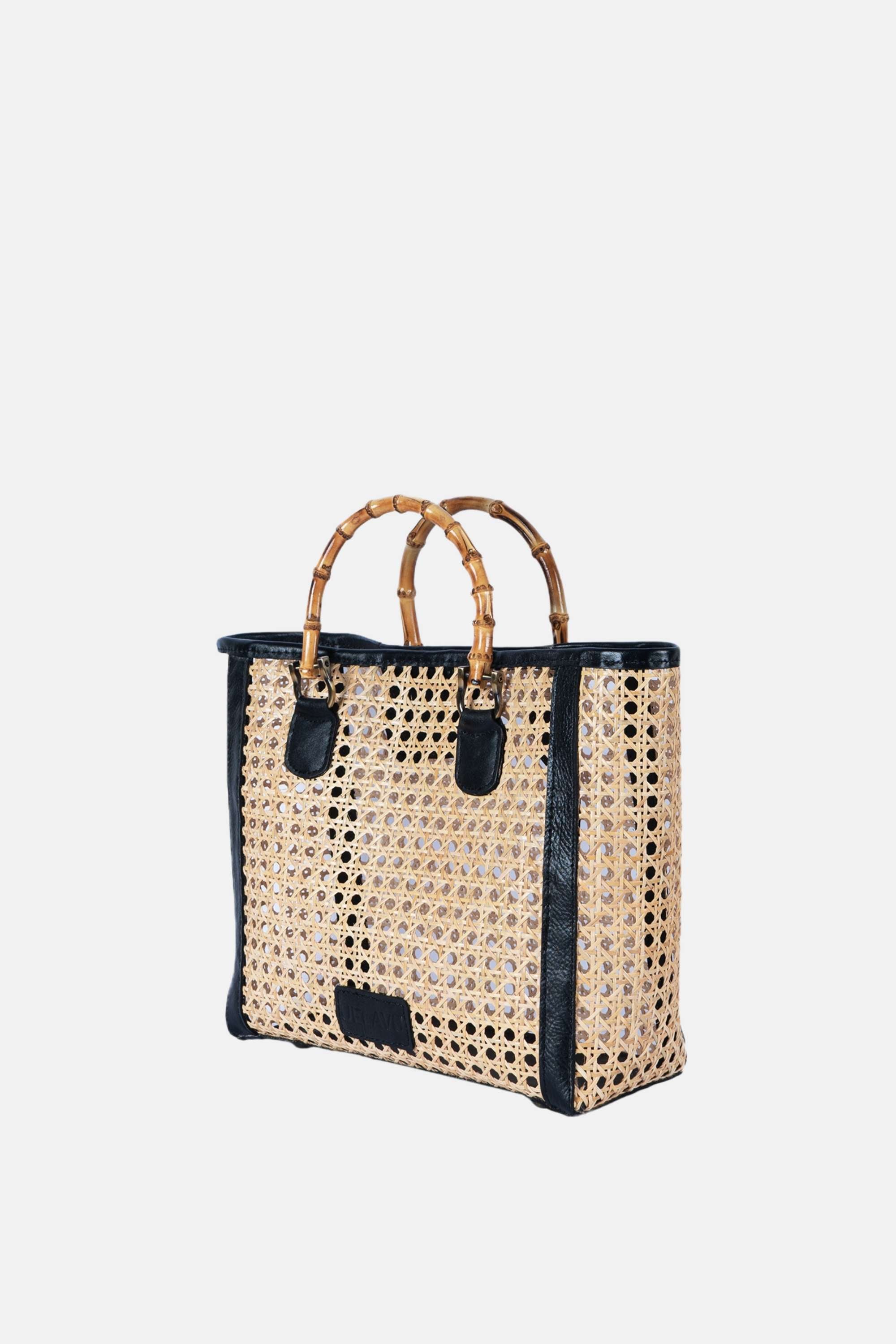 Jelavu - Bristoll Black Medium Satchel Bag - Jelavu.com