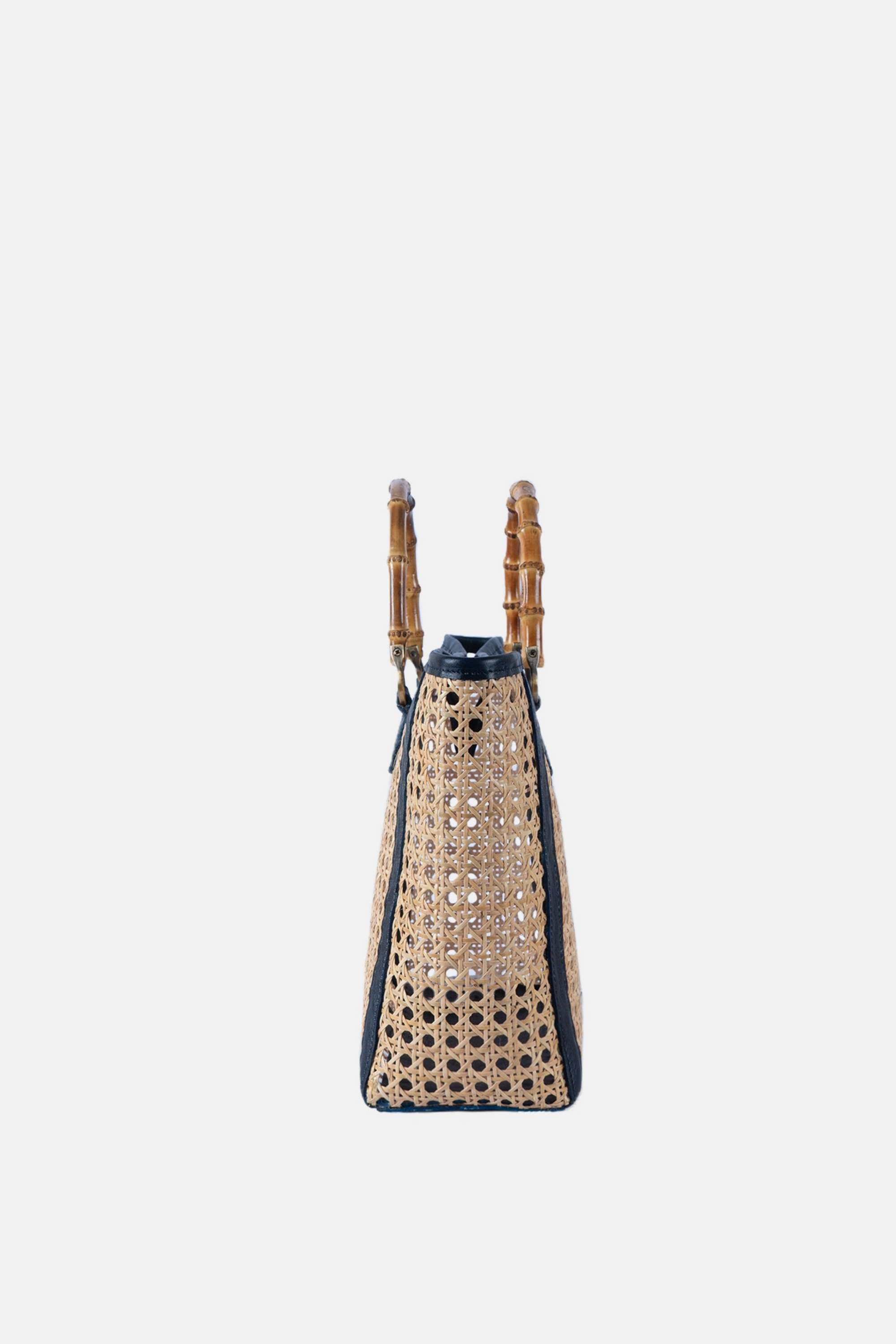 Jelavu - Bristoll Navy Medium Satchel Bag - Jelavu.com