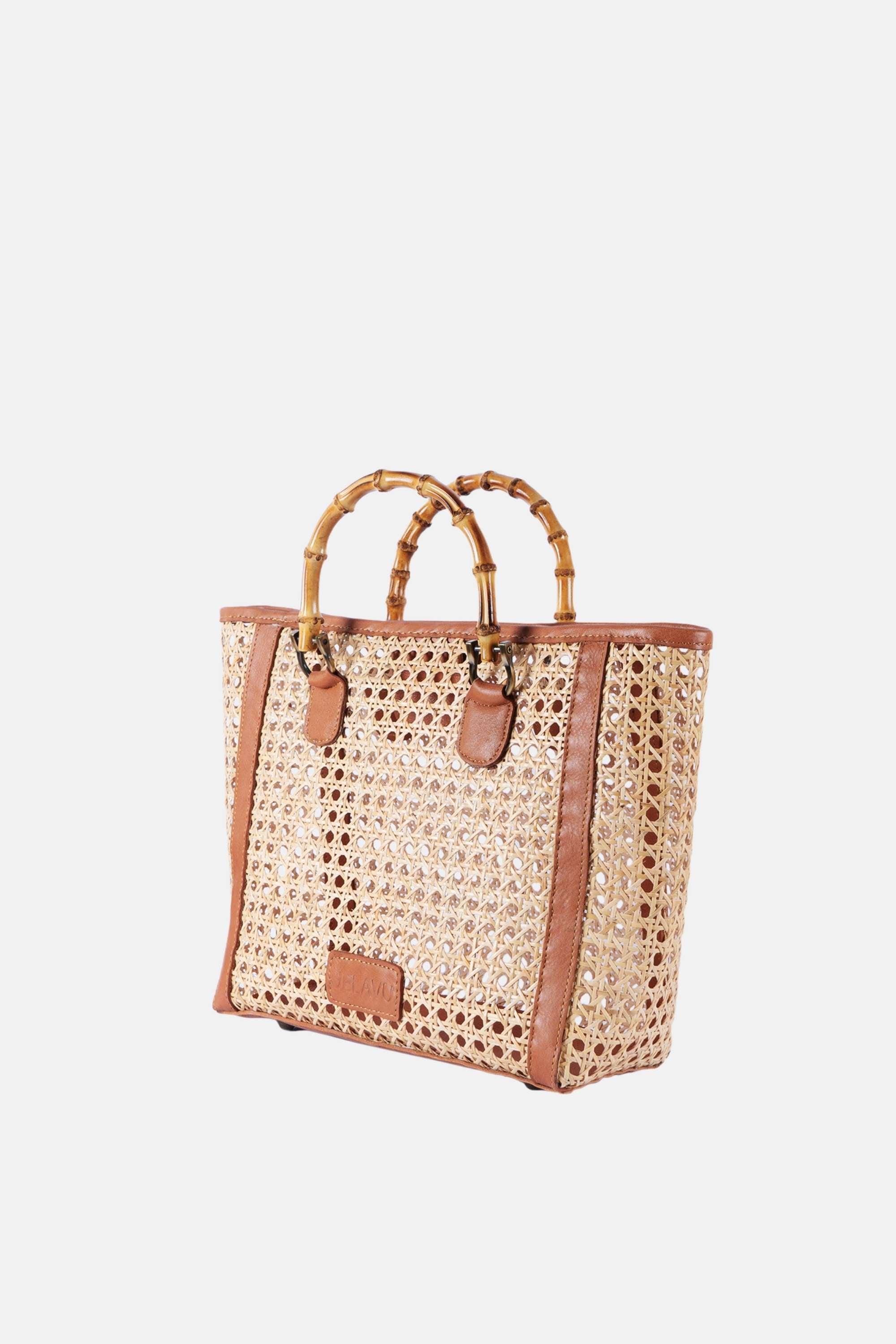 Jelavu - Bristoll Tan Medium Satchel Bag - Jelavu.com