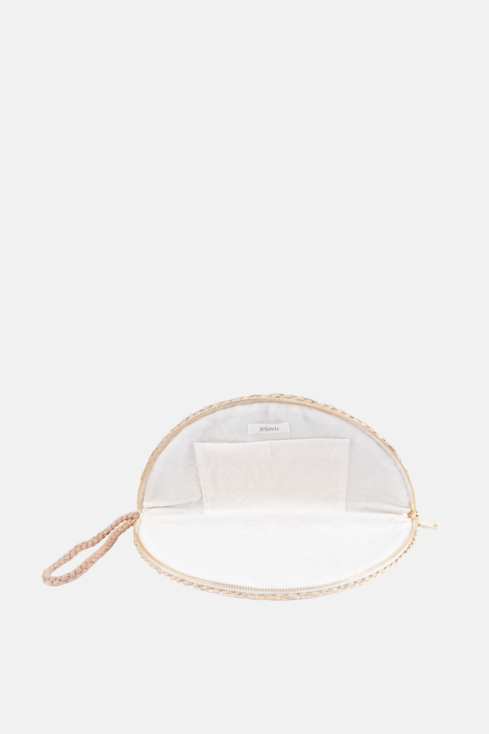 Capri Fruit Embroidery Clutch - Orange - Jelavu.com