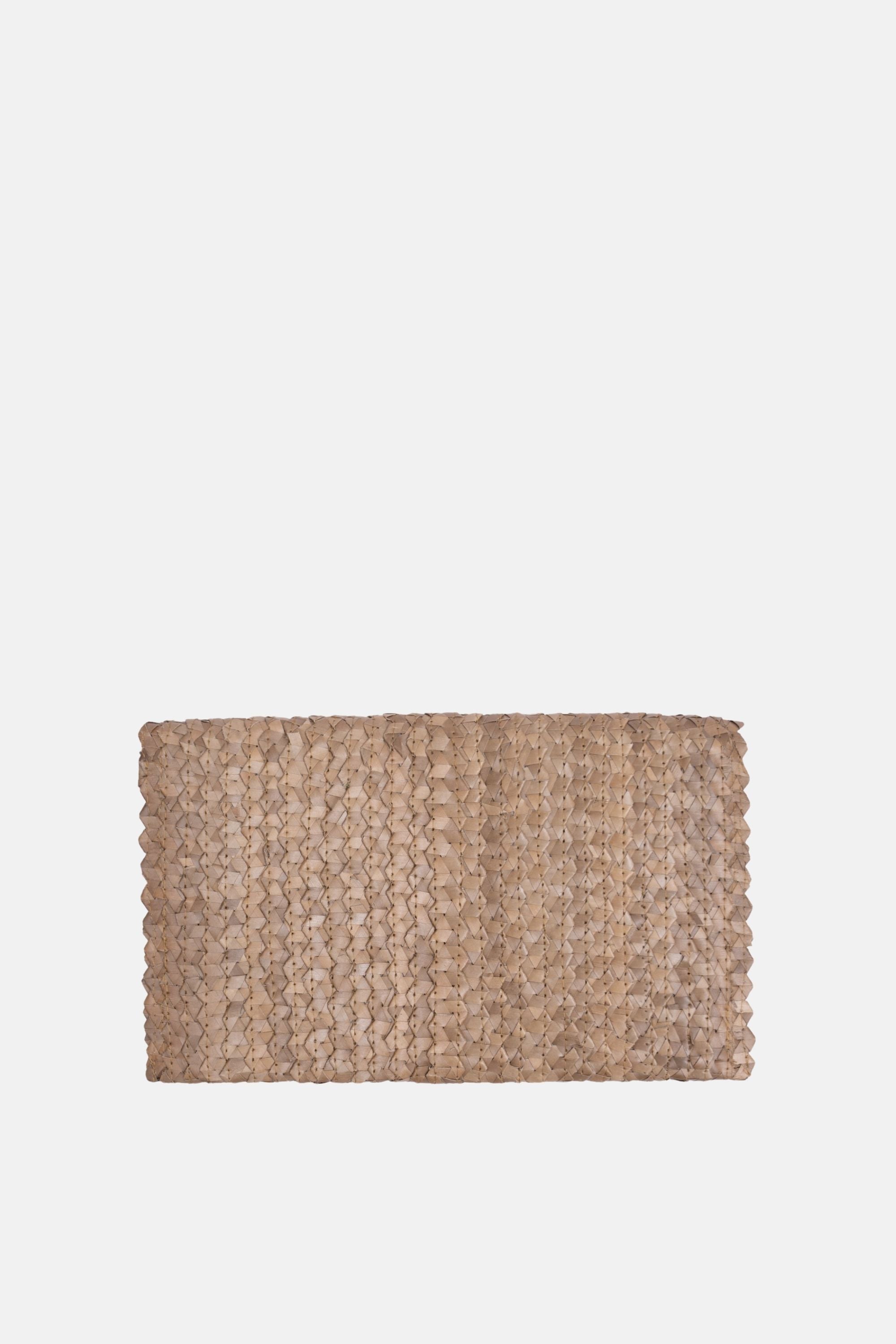 Coco Natural Shell Small Clutch - Beige - Jelavu.com
