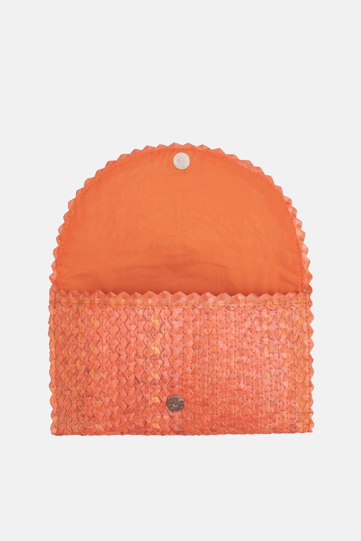 Jelavu - Coco Natural Shell Small Clutch - Orange - Jelavu.com