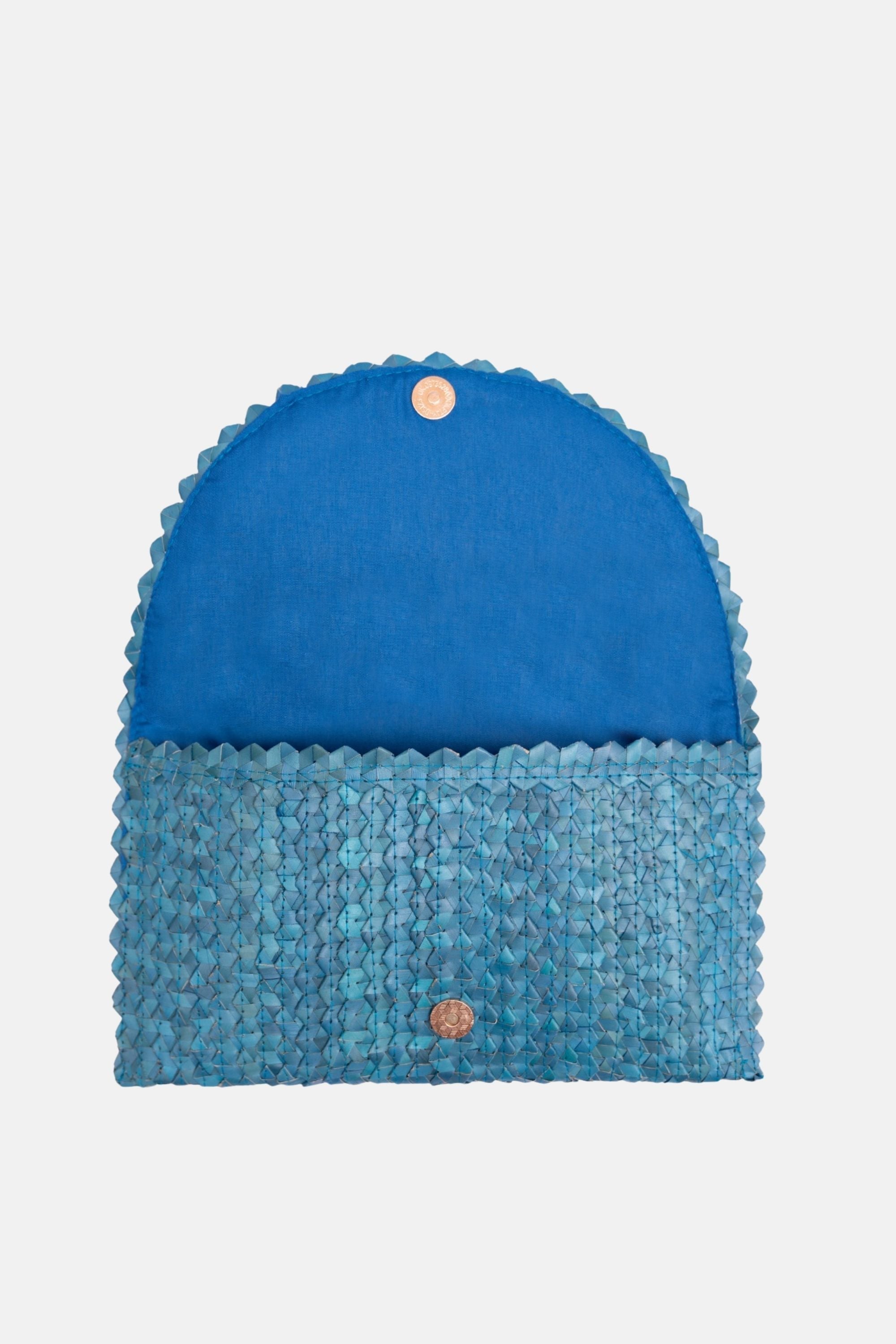 Coco Natural Shell Small Clutch - Turquoise - Jelavu.com