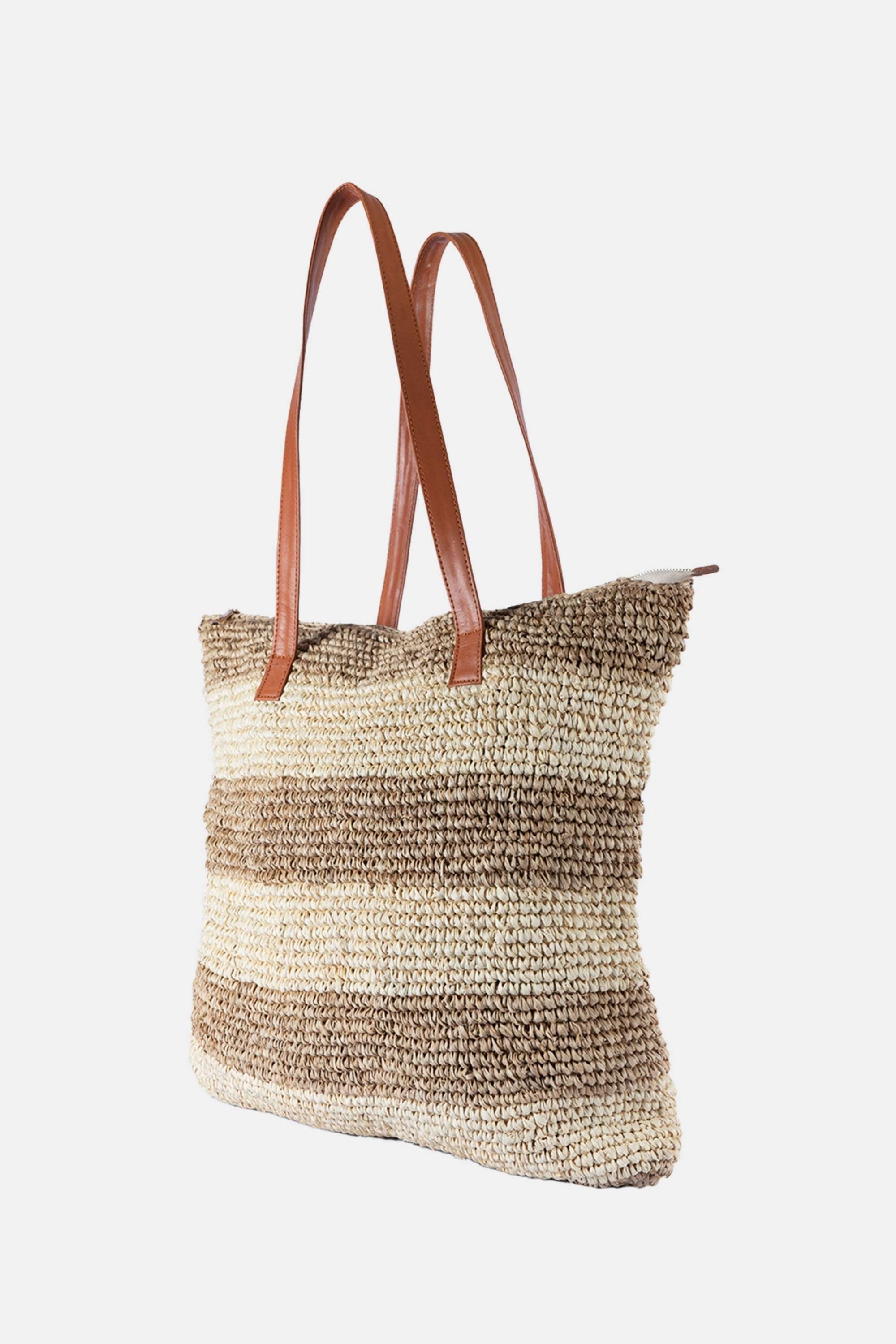 Jelavu - Doris Beige Tote Bag - Jelavu.com