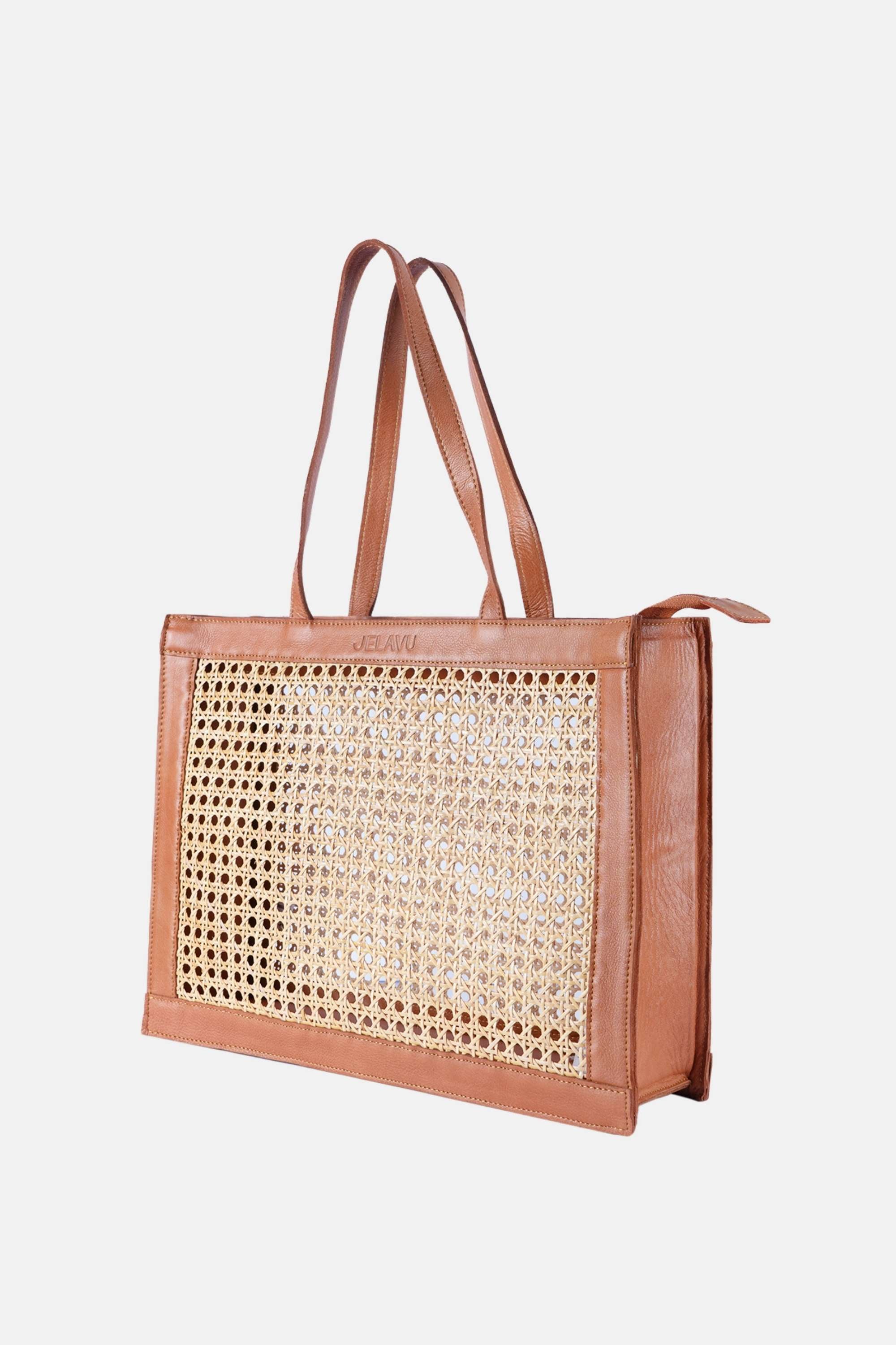 Jelavu - Hurley Tan Tote Bag - Jelavu.com