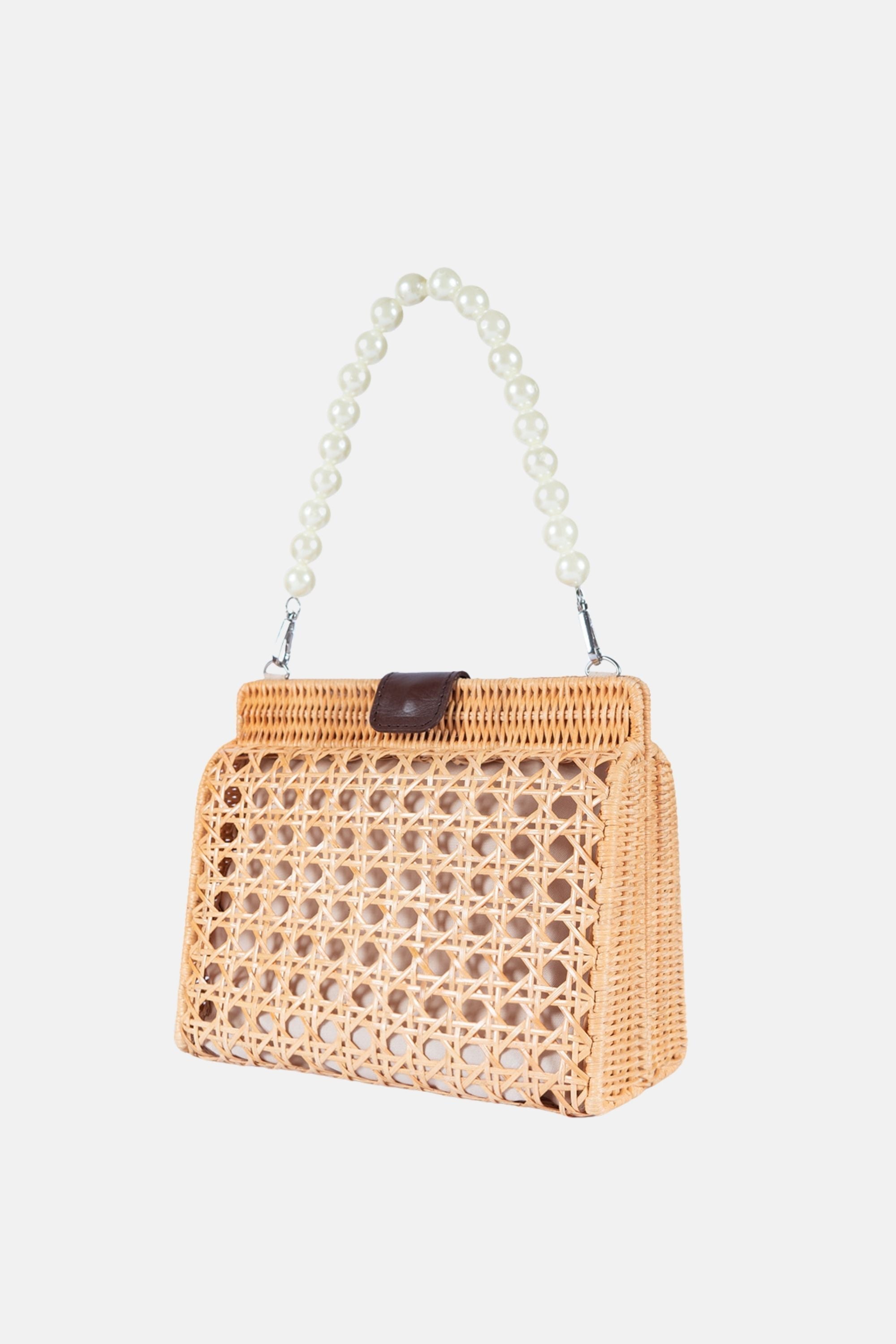 Jelavu - Mariella Natural Medium Cane Crossbody