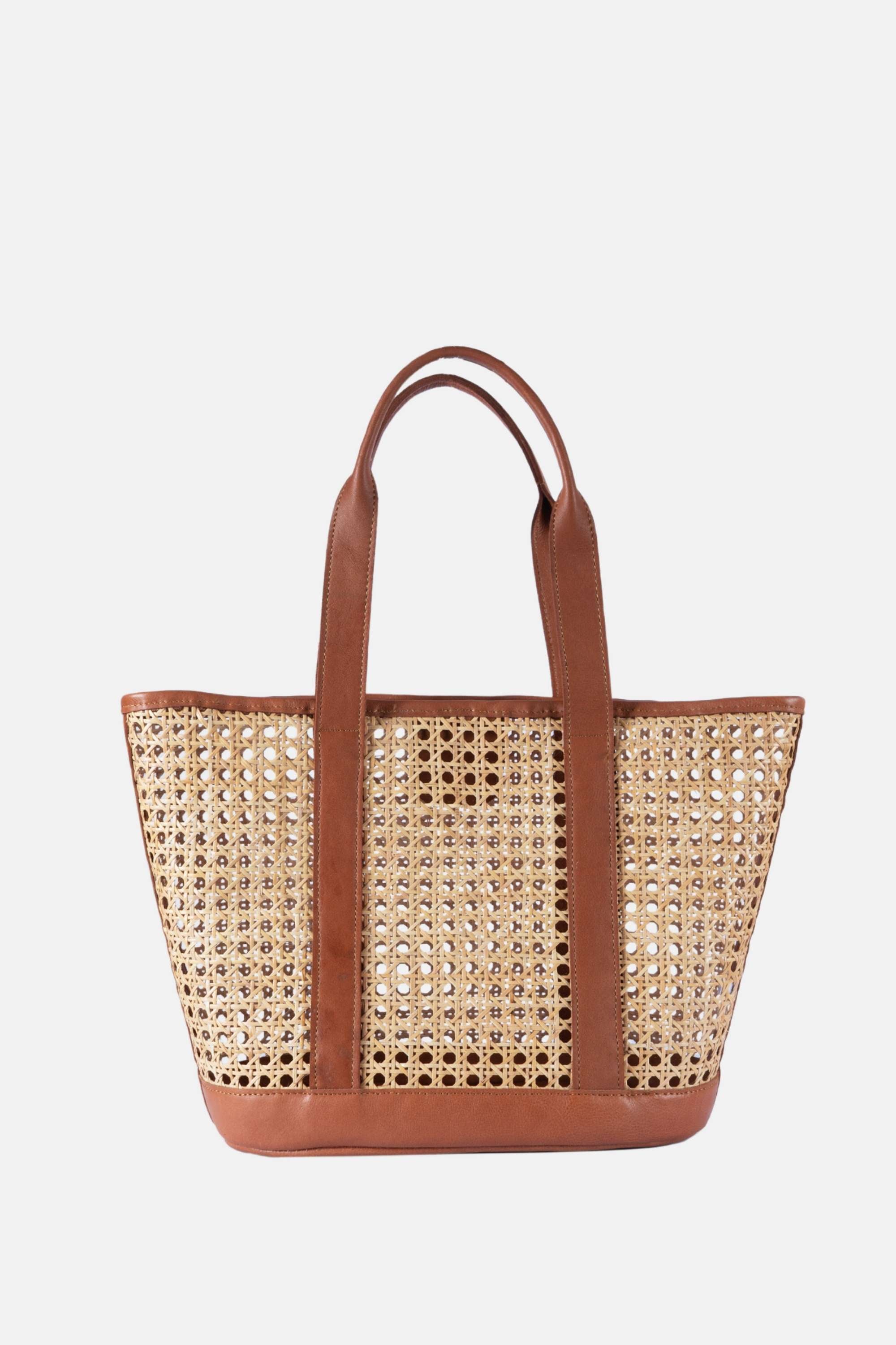 Jelavu - Sallie Tote Bags Tan - Jelavu.com