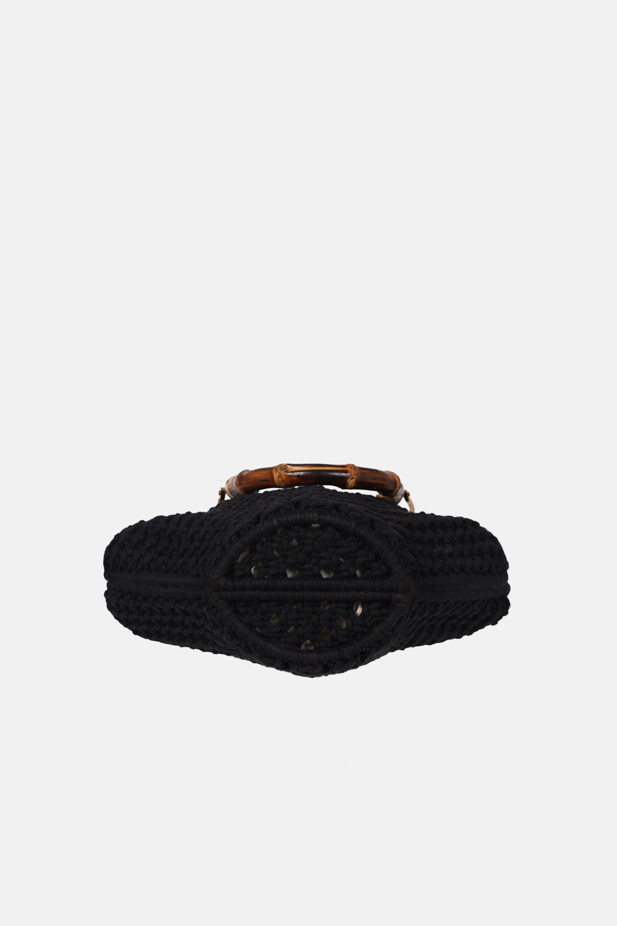 Jelavu - Venus Black Crochette Shell Bag - Jelavu.com