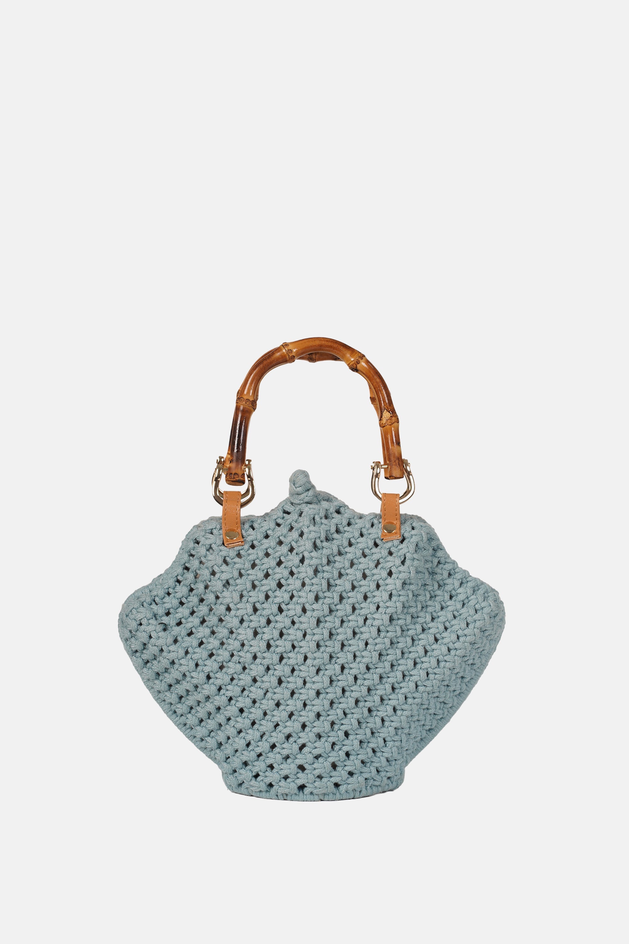 Jelavu - Venus Blue Crochette Shell Bag - Jelavu.com