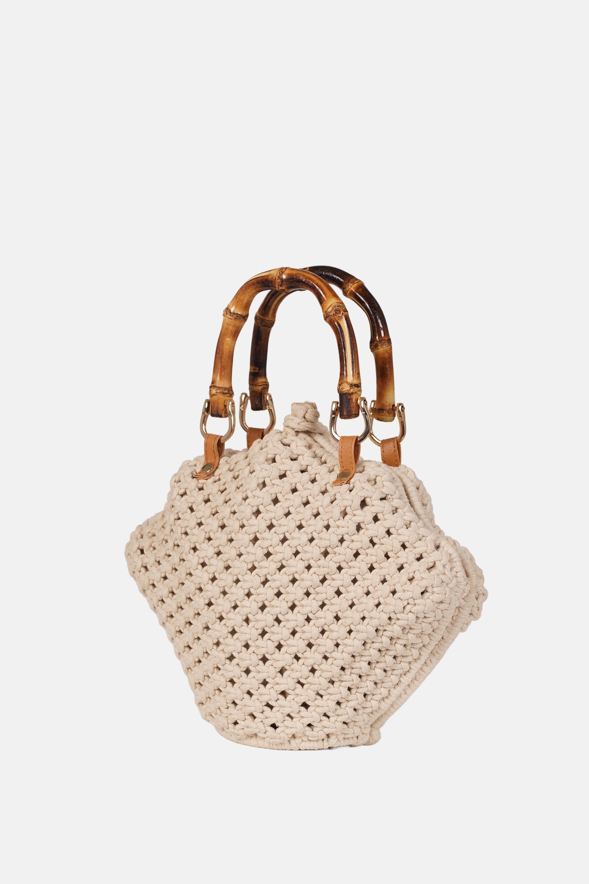 Jelavu - Venus Cream Crochette Shell Bag - Jelavu.com