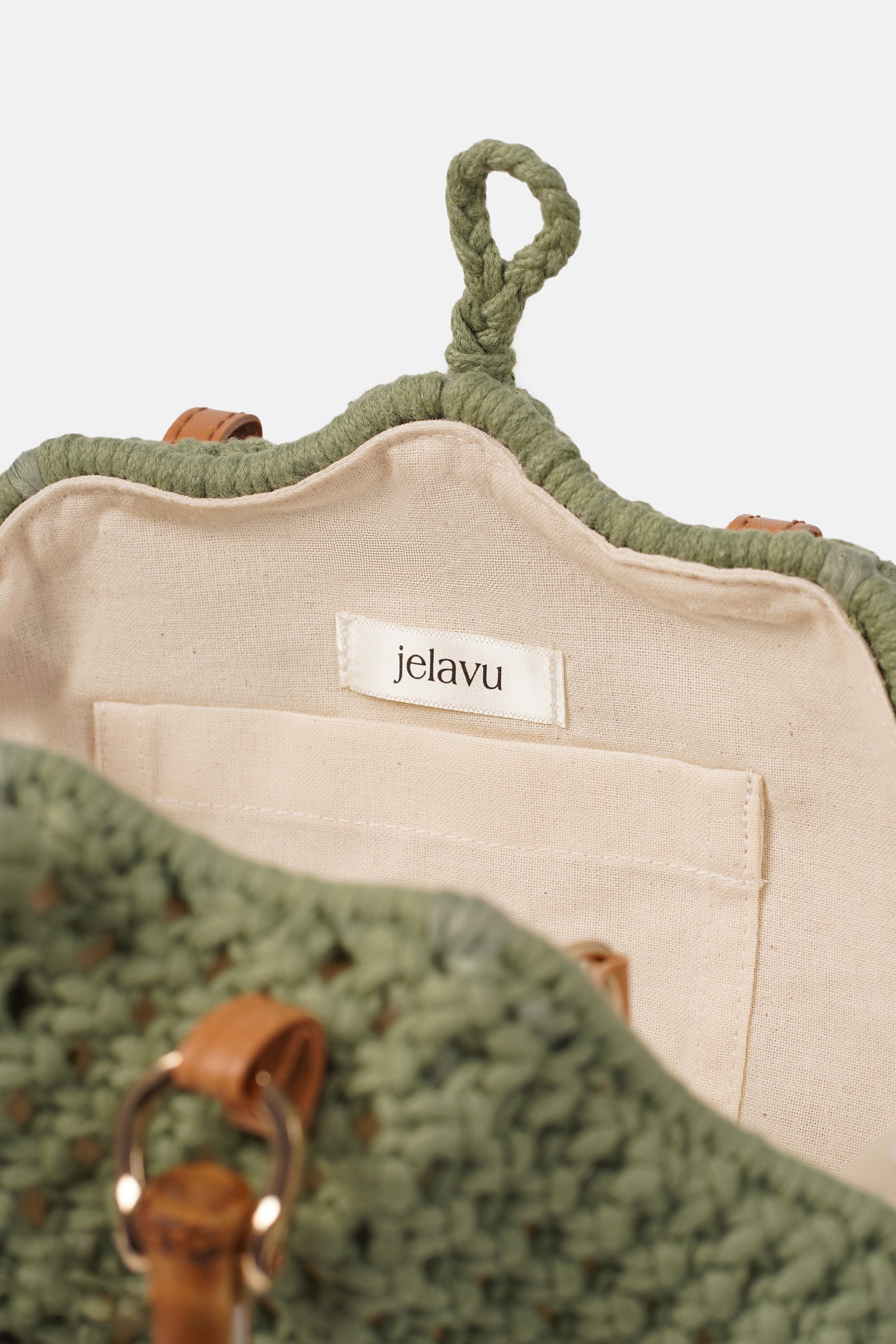 Jelavu - Venus Green Crochette Shell Bag - Jelavu.com