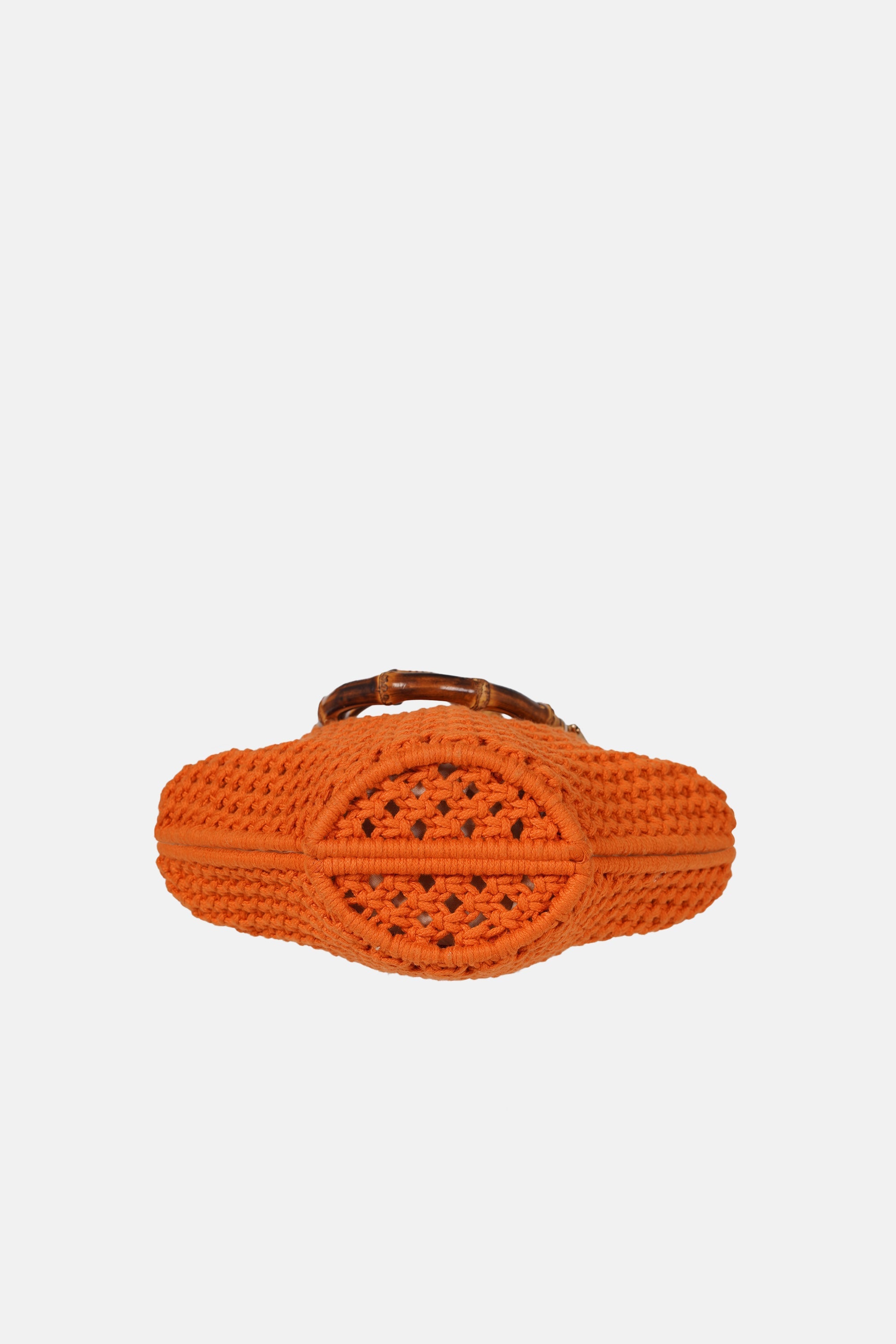 Jelavu - Venus Orange Crochet Shell Bag - Jelavu.com