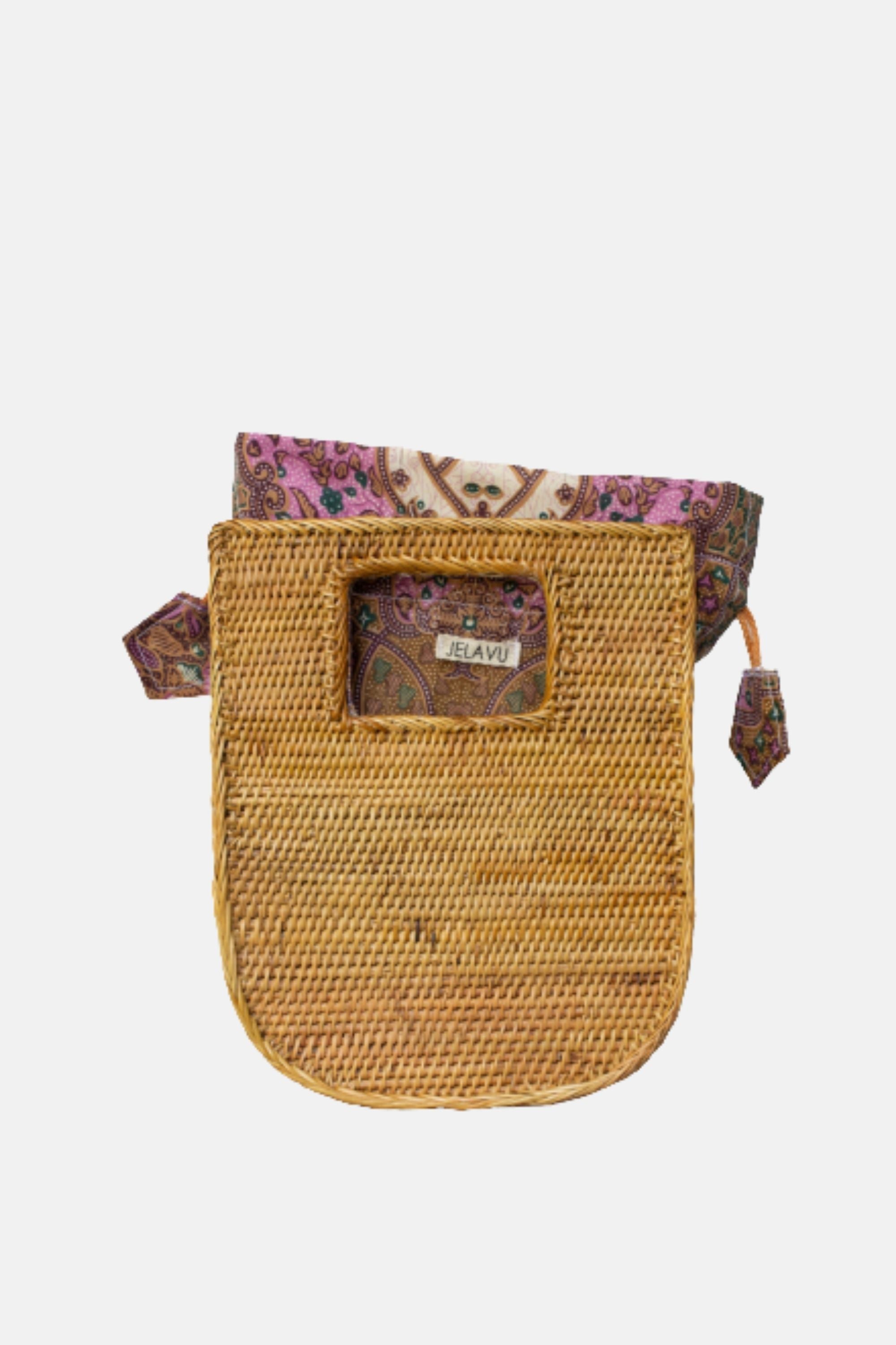 Jelavu - Vita - Rattan Medium Satchel - Tan - Jelavu.com