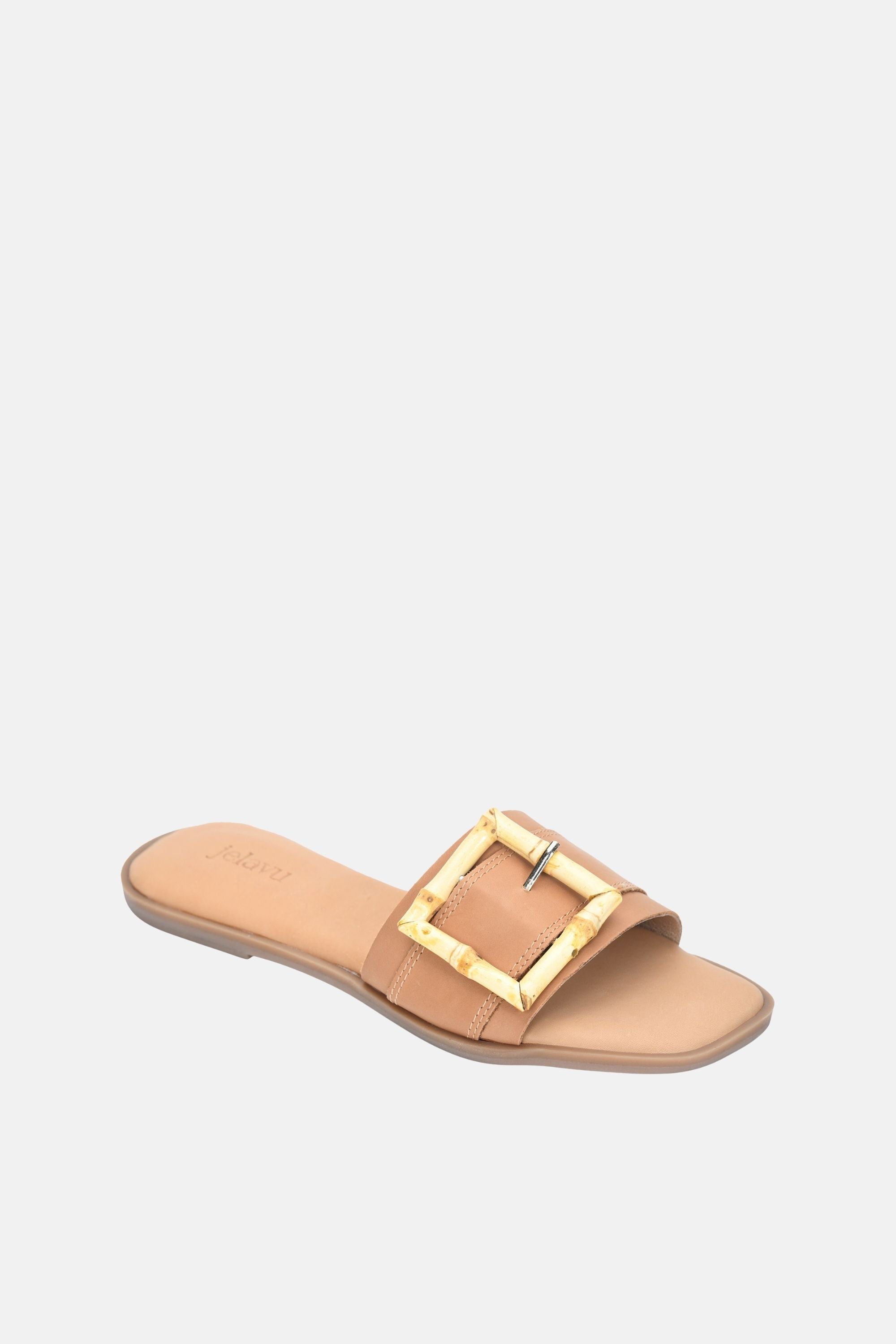 Jelavu - Amy - Cognac Sandals - Jelavu.com