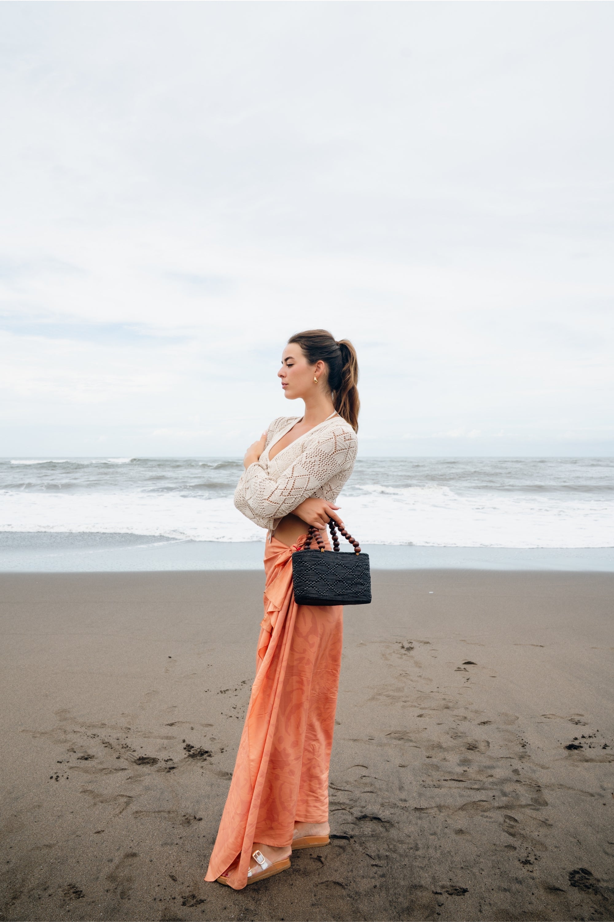 Jelavu - Tatia Black Medium Satchel - Jelavu.com