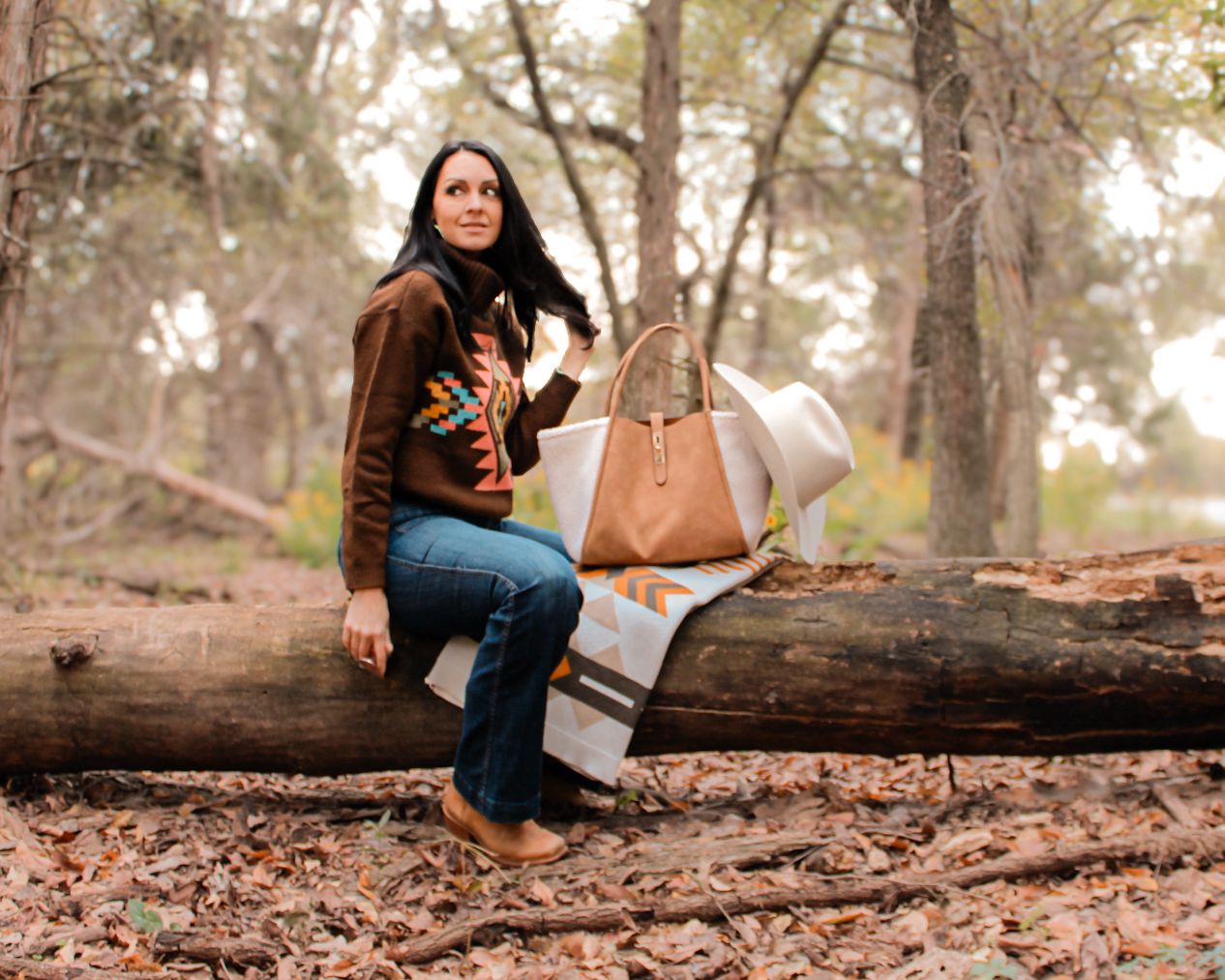 Jelavu Aspen Camel Tote Bag