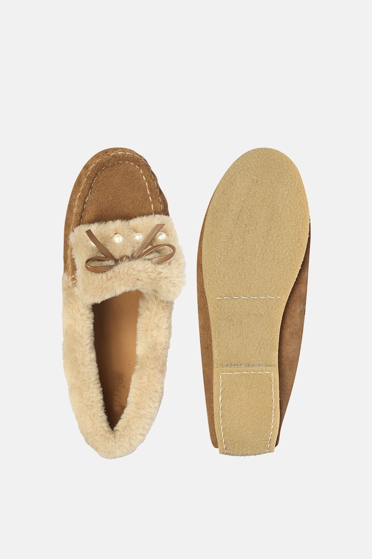 Jelavu - Moscow - Suede & Shearling Moccasins - Jelavu.com