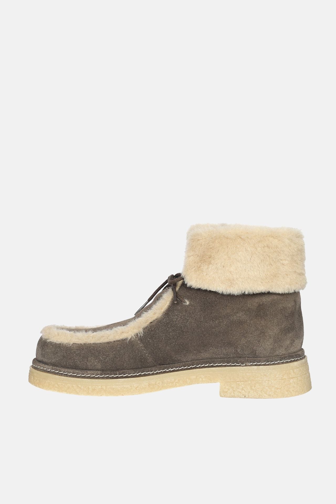 Jelavu - Bari - Suede & Shearling Ankle Boots - Jelavu.com