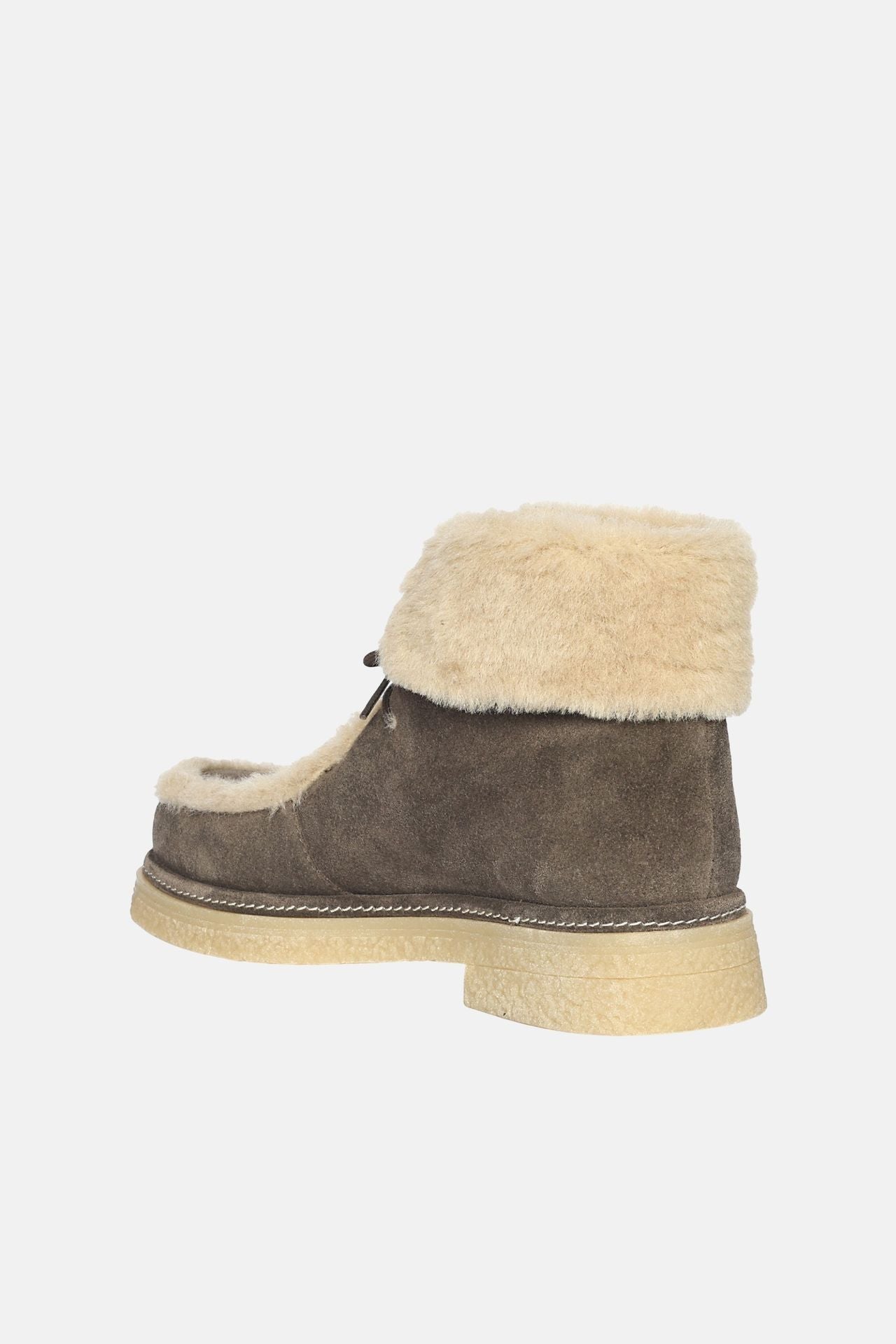 Jelavu - Bari - Suede & Shearling Ankle Boots - Jelavu.com