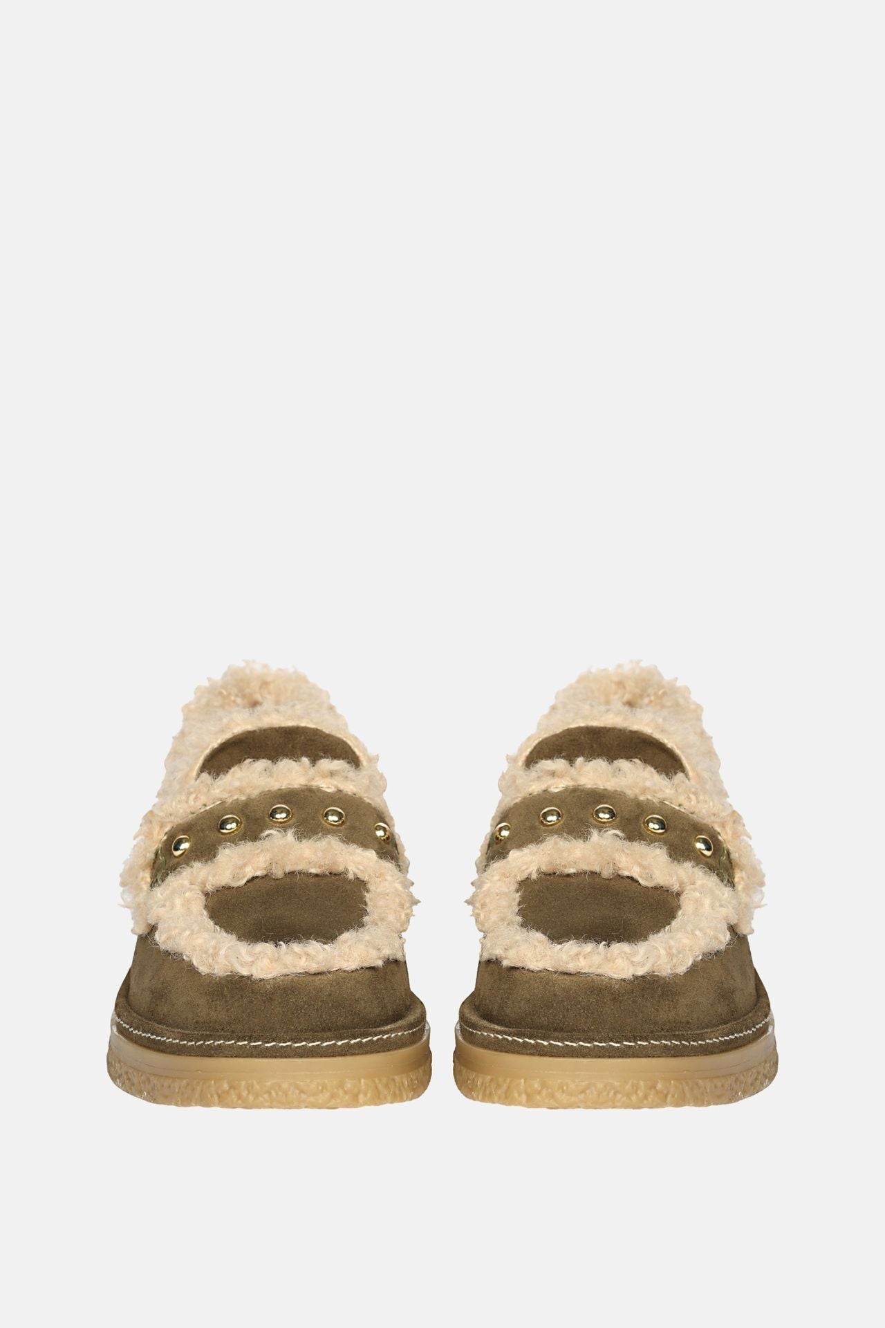 Jelavu -  Lisbon - Suede & Shearling Loafers - Jelavu.com