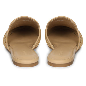 Andrea - Beige Mules - Jelavu.com