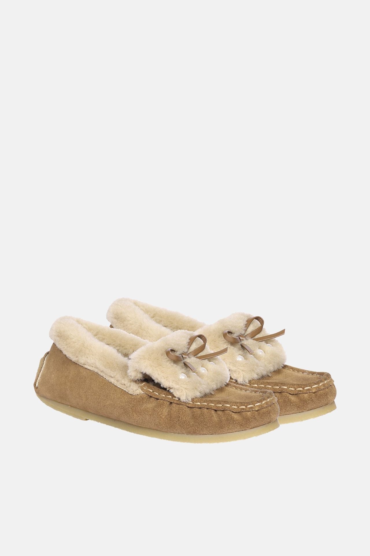 Jelavu Moscow - Suede & Shearling Moccasins