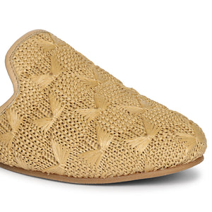 Andrea - Beige Mules - Jelavu.com