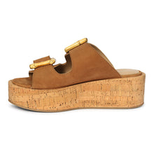 Load image into Gallery viewer, Corkie - Cognac Sandals - Jelavu.com
