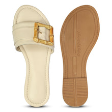 Load image into Gallery viewer, Amsterdam  Ivory Sandals - Jelavu.com