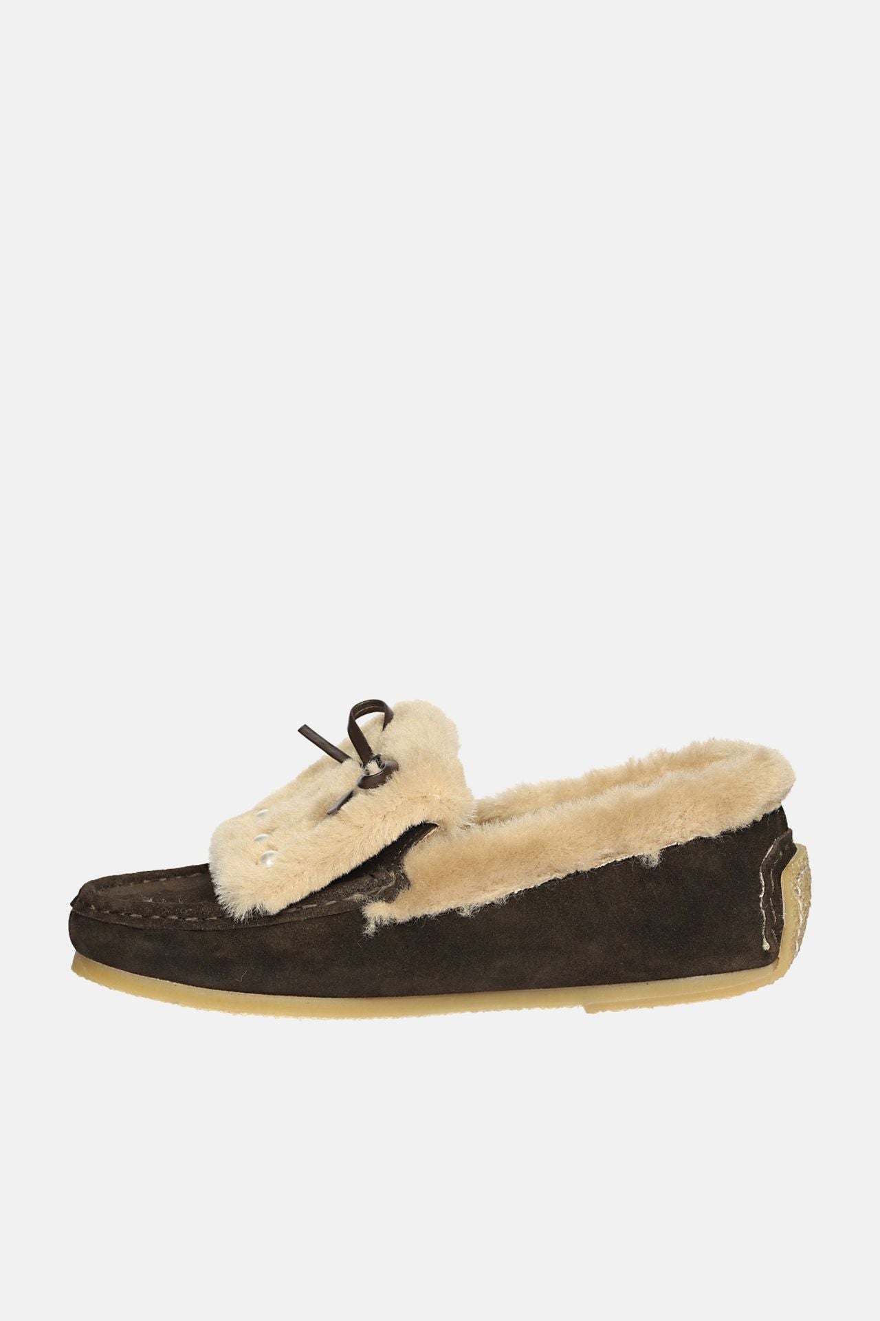 Jelavu -  Moscow - Suede & Shearling Moccasins - Jelavu.com