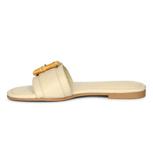 Load image into Gallery viewer, Amsterdam  Ivory Sandals - Jelavu.com