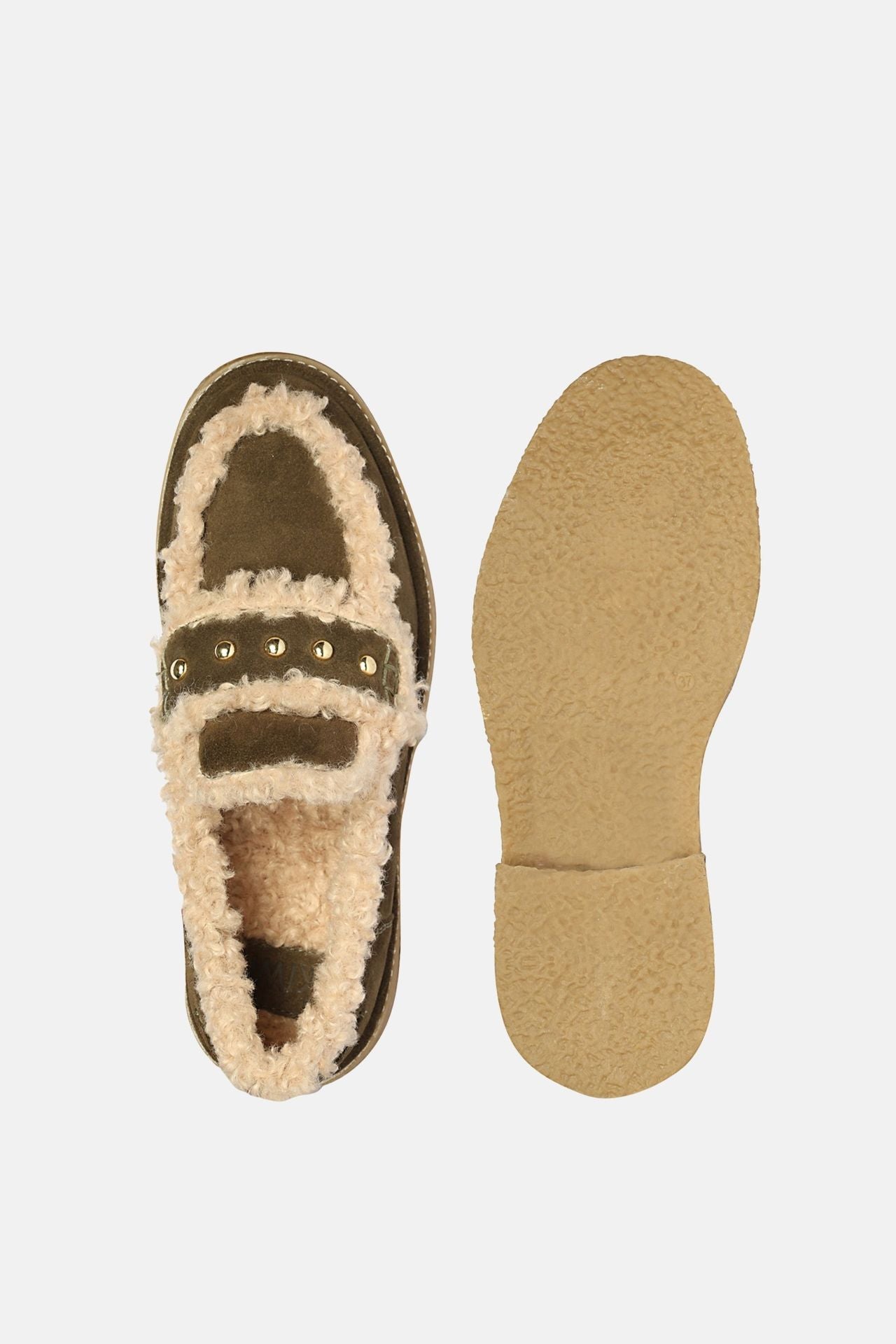 Jelavu -  Lisbon - Suede & Shearling Loafers - Jelavu.com