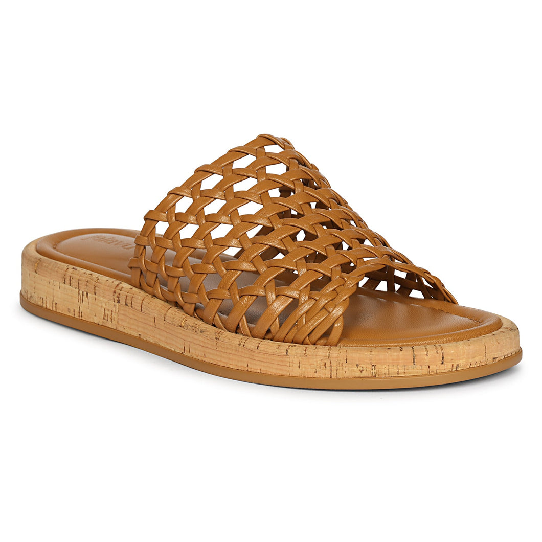 Cloud - Cognac Sandals - Jelavu.com