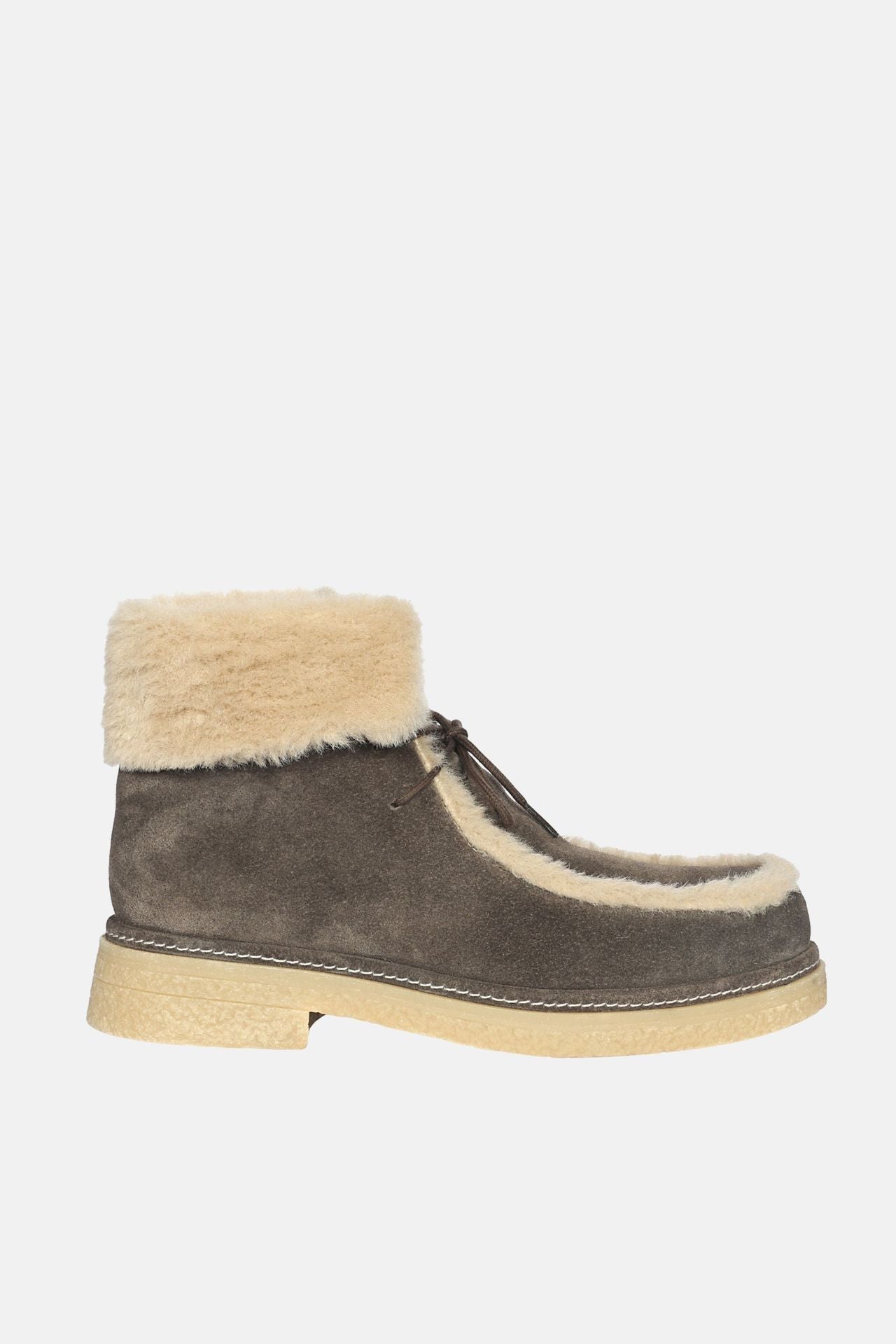 Jelavu -  Bari -  Suede & Shearling Ankle Boots - Jelavu.com