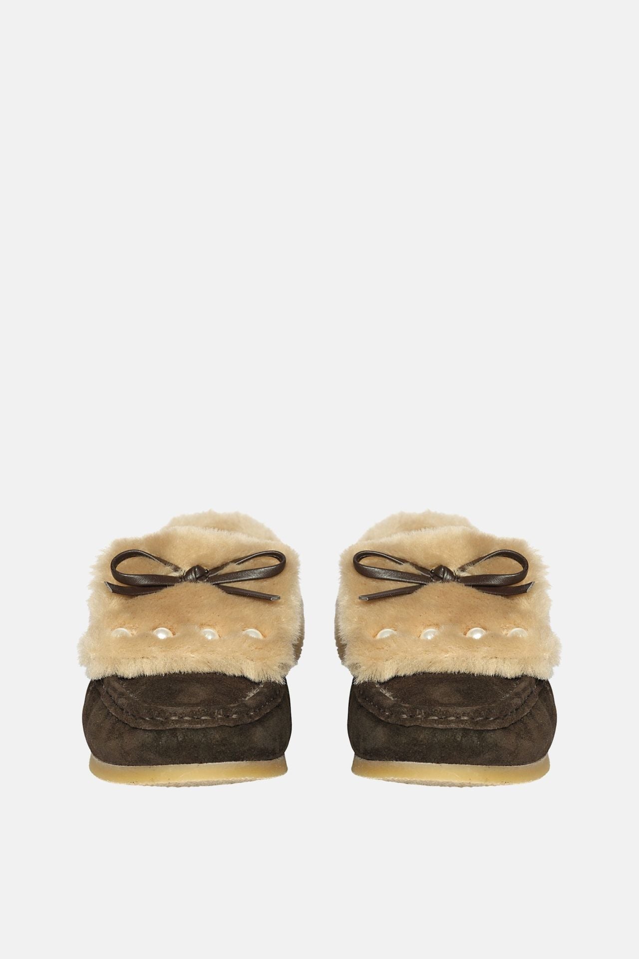 Jelavu -  Moscow - Suede & Shearling Moccasins - Jelavu.com