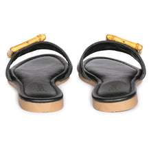 Load image into Gallery viewer, Amsterdam  - Black Sandals - Jelavu.com