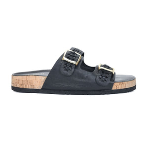 Melrose - Black Sandals - Jelavu.com