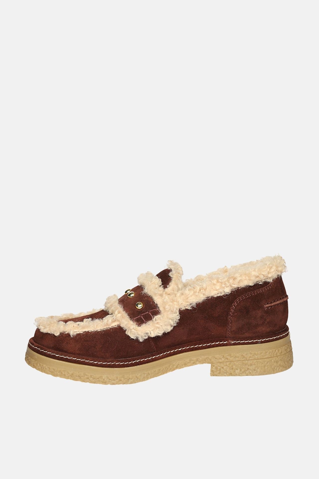 Jelavu -  Lisbon - Suede & Shearling Loafers - Jelavu.com