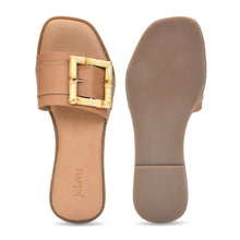 Load image into Gallery viewer, Amy -Cognac  Sandals - Jelavu.com