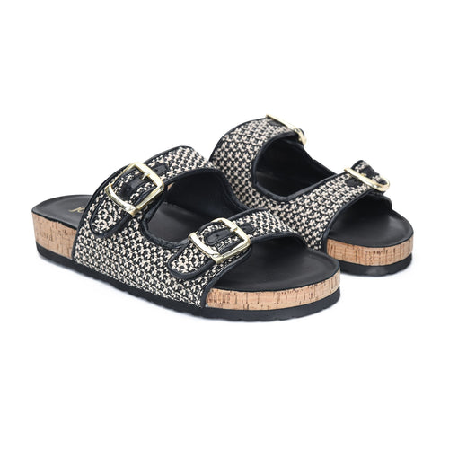 Melina - Black Sandals - Jelavu.com
