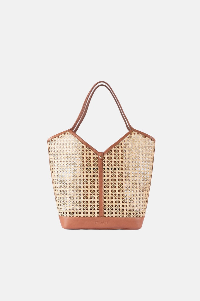Jelavu - Ophellia Tan Tote Bag - Jelavu.com