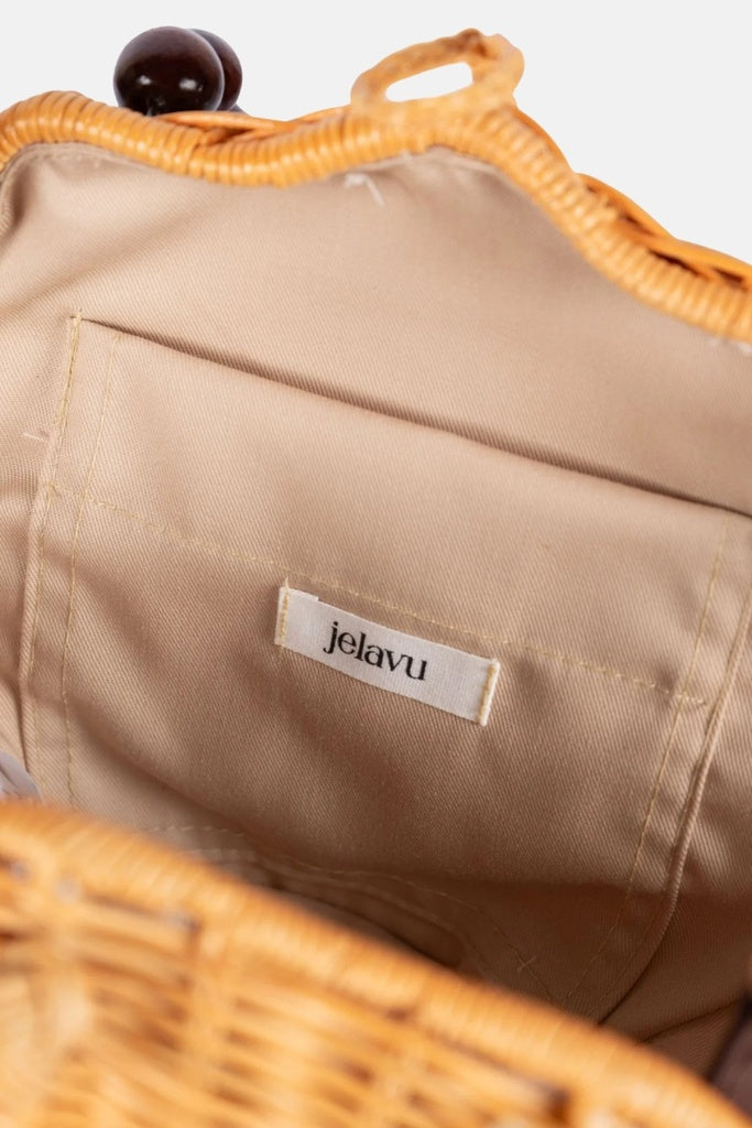 Jelavu - Shelie Woodbead Crossbody Bag